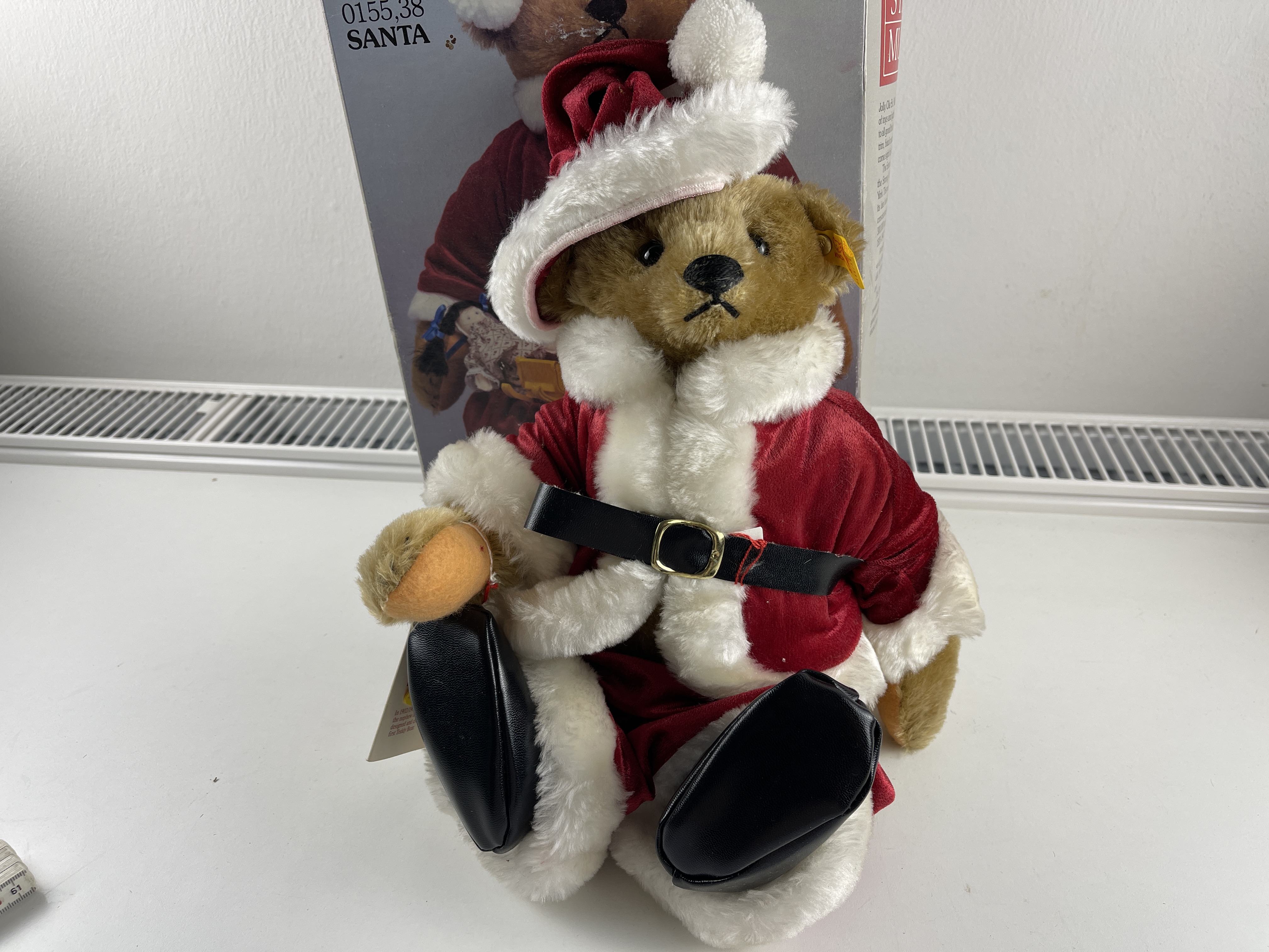 Steiff Tier Teddy Bär 0155/38 - 38 cm. Top Zustand OVP