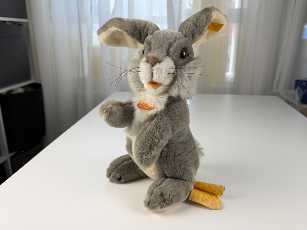 Steiff Tier Hase 2955/32 Mummy 32 cm - Top Zustand 