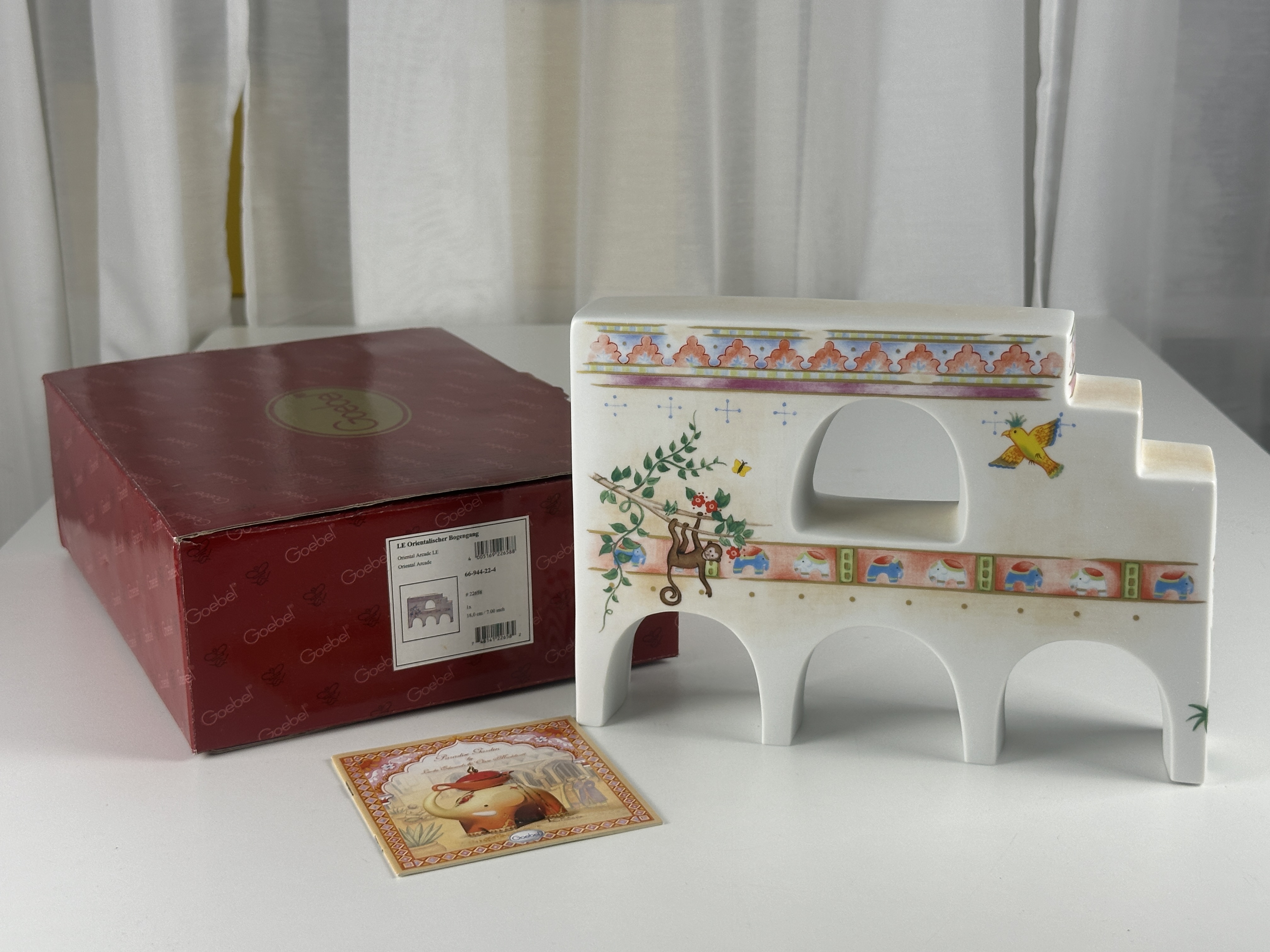  Goebel Figur Orientalischer Bogengang 18 x 25 cm  1 Wahl. Top Zustand