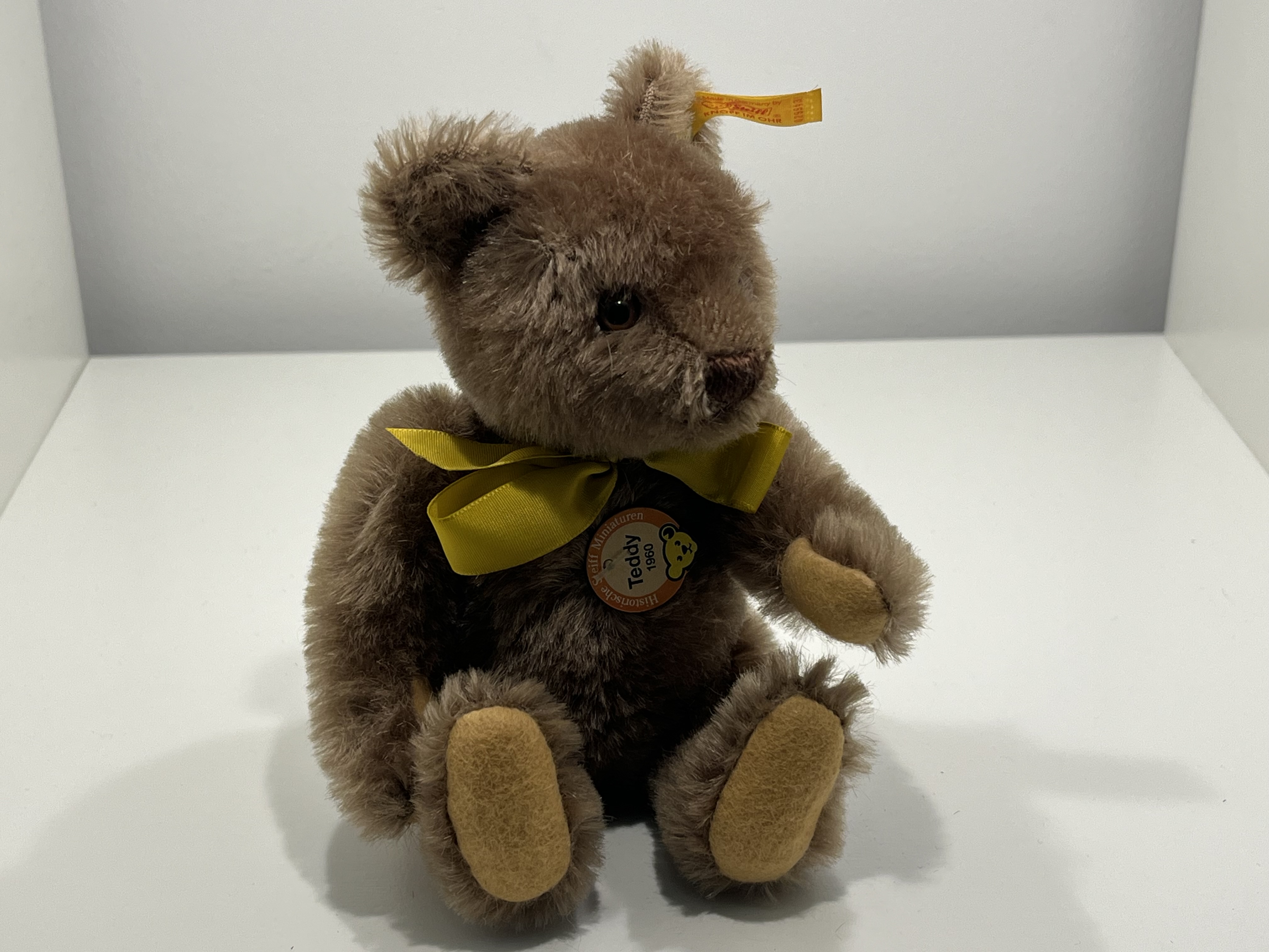 Steiff Tier 029943 Teddy Bär Caramel 18 cm. Top Zustand