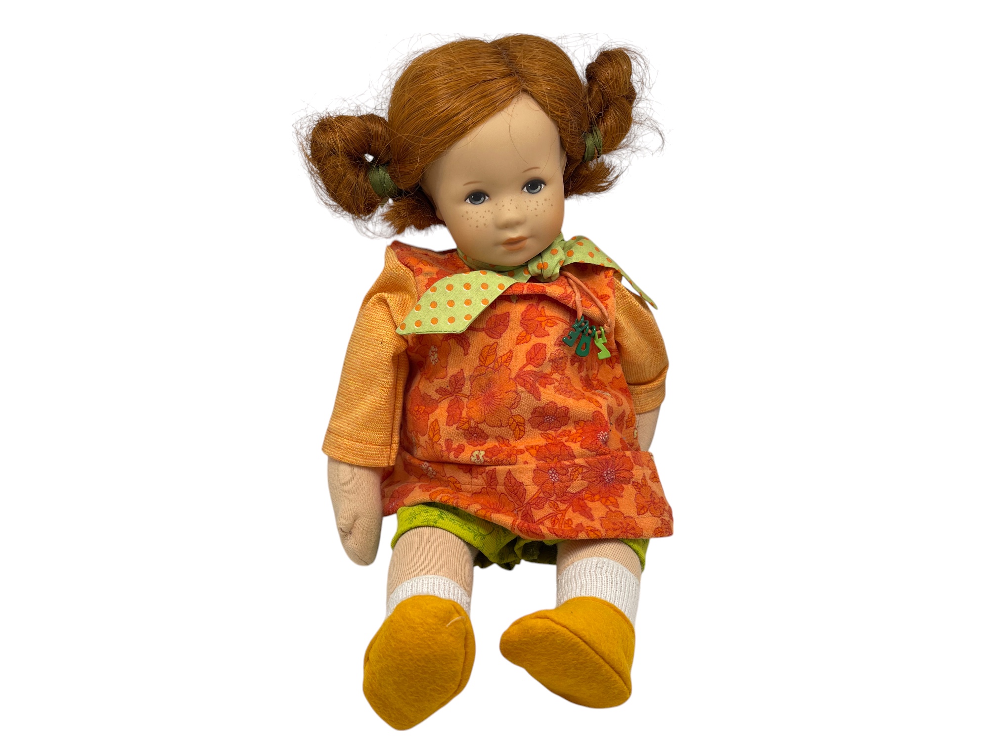 Käthe Kruse Puppe Glückskind 38 cm Top Zustand 