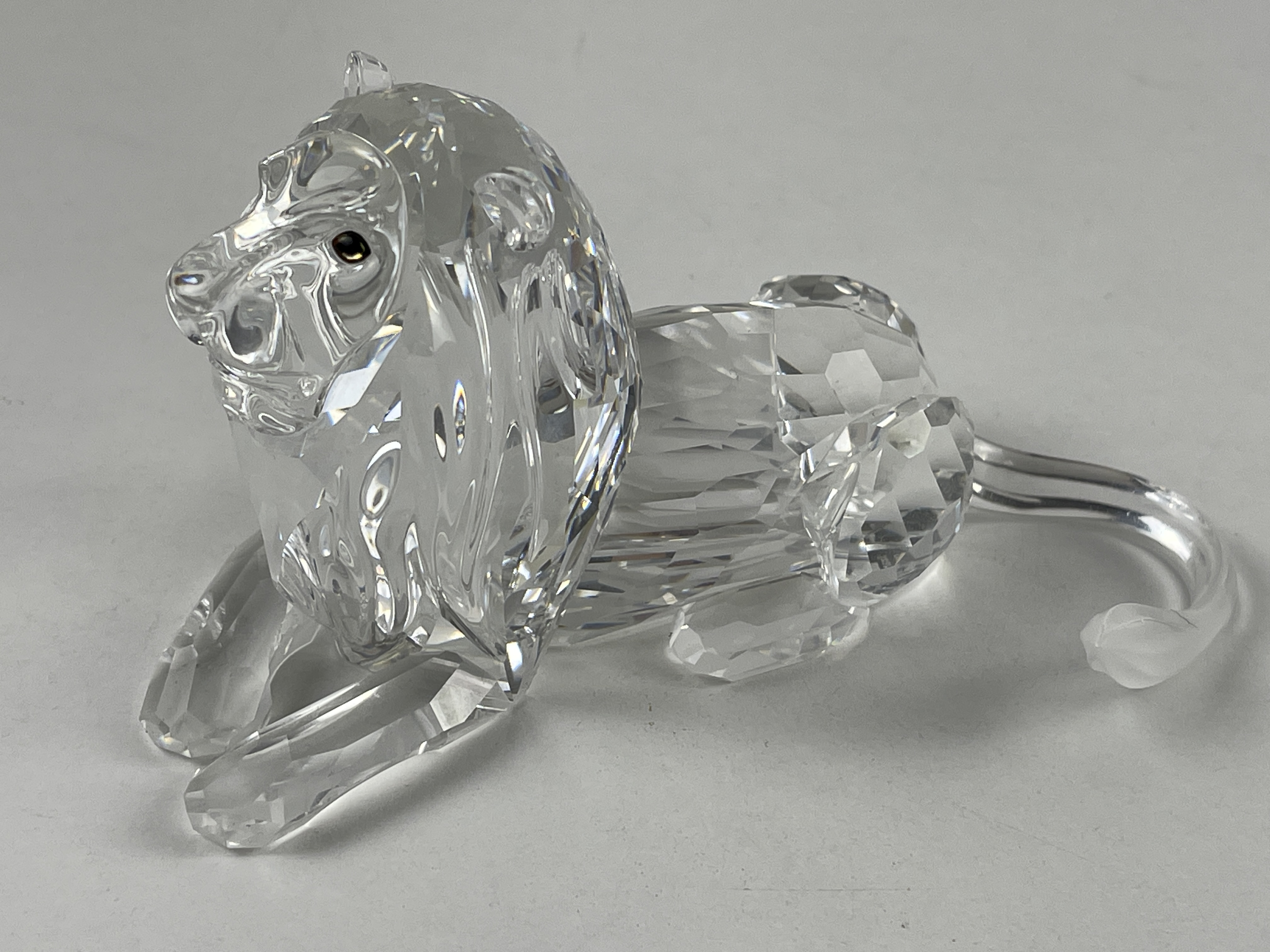  Swarovski Figur 185410 Jahresfigur Löwe 13 cm. Top Zustand  