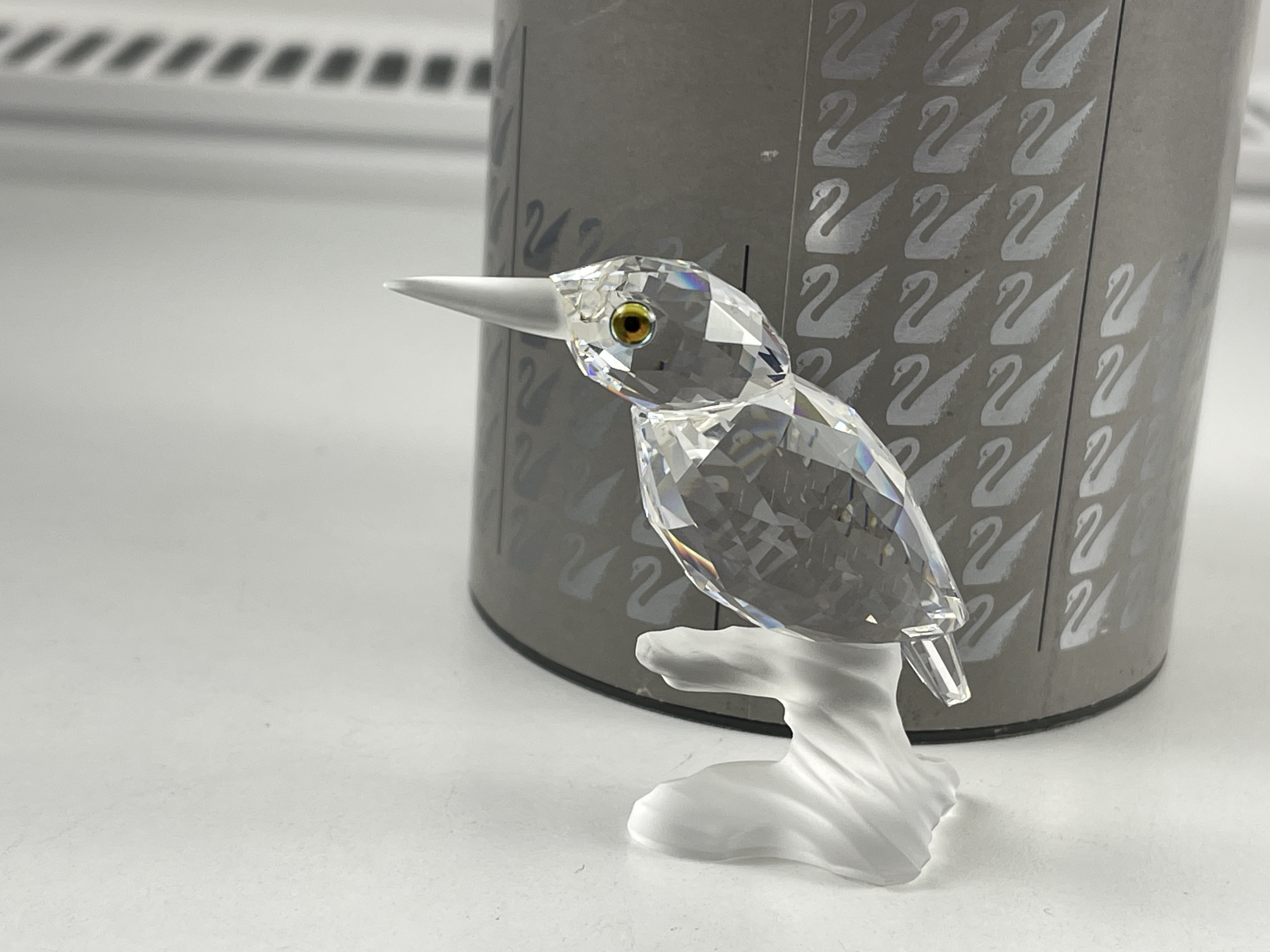 Swarovski Figur 114933 Eisvogel 6 cm. Ovp + Zertifikat  Top Zustand 