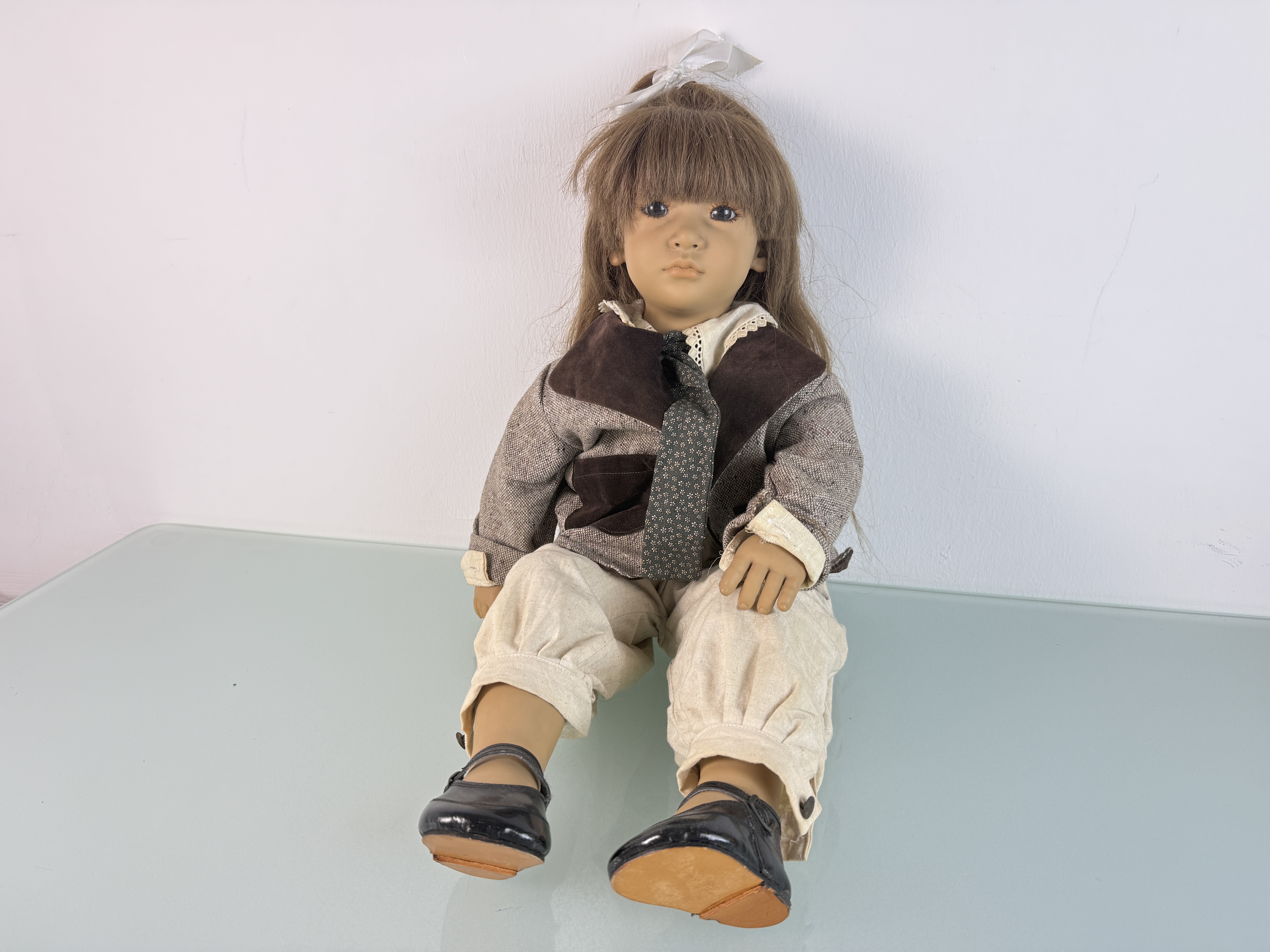 Künstlerpuppe Annette Himstedt Puppe Neblina 65 cm Top Zustand. 