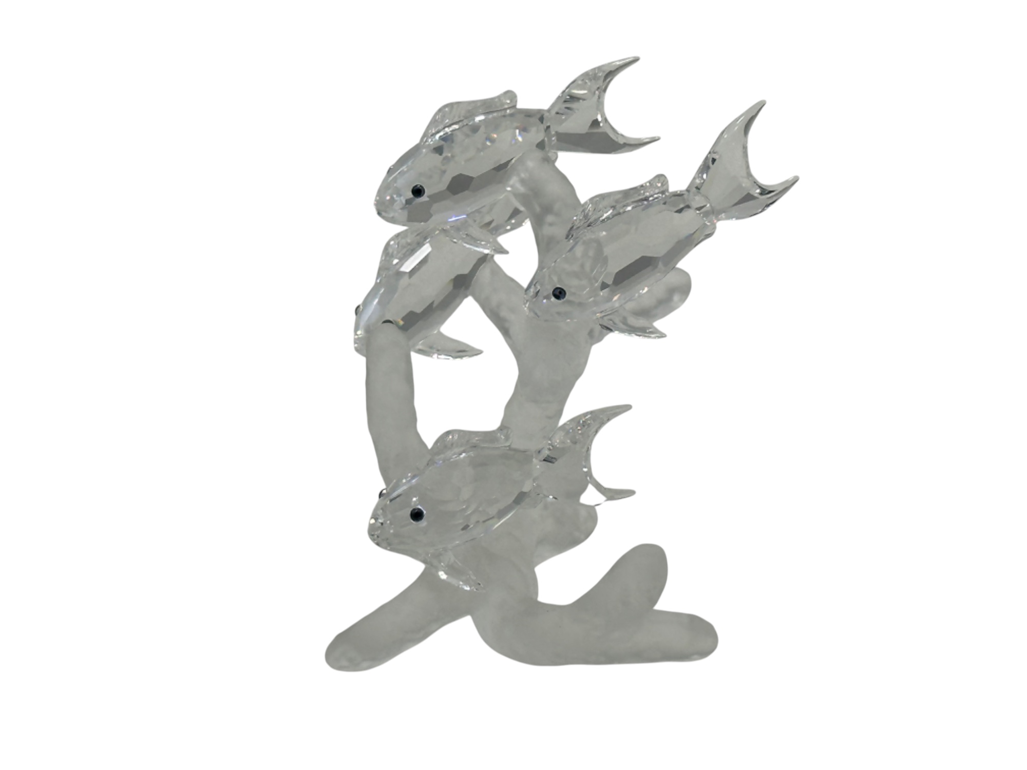 Swarovski Figur 666355 Großer Fischschwarm 10 cm. Top Zustand