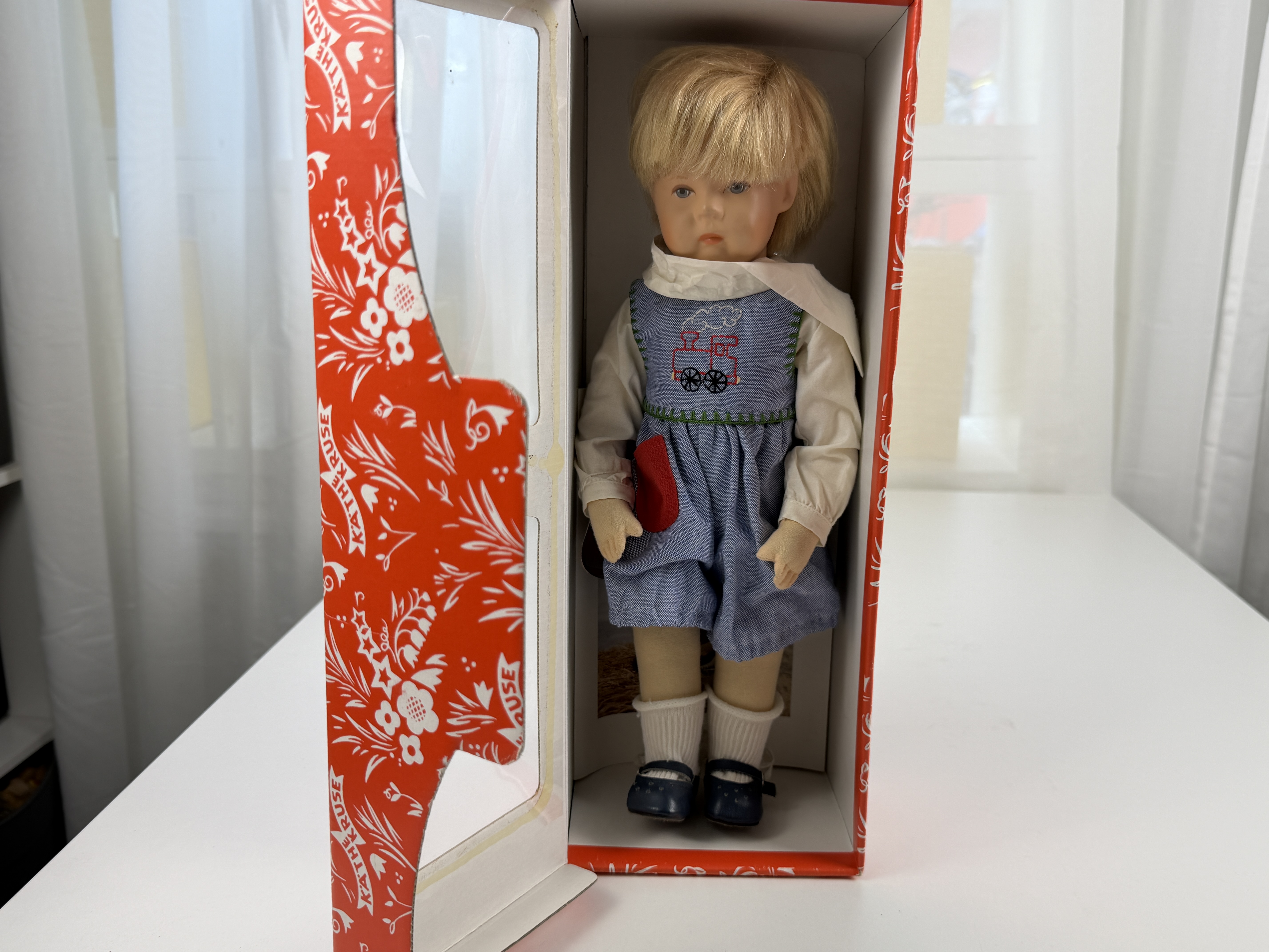Käthe Kruse Puppe Sammlerpuppe 36 cm Top Zustand Siehe Fotos 