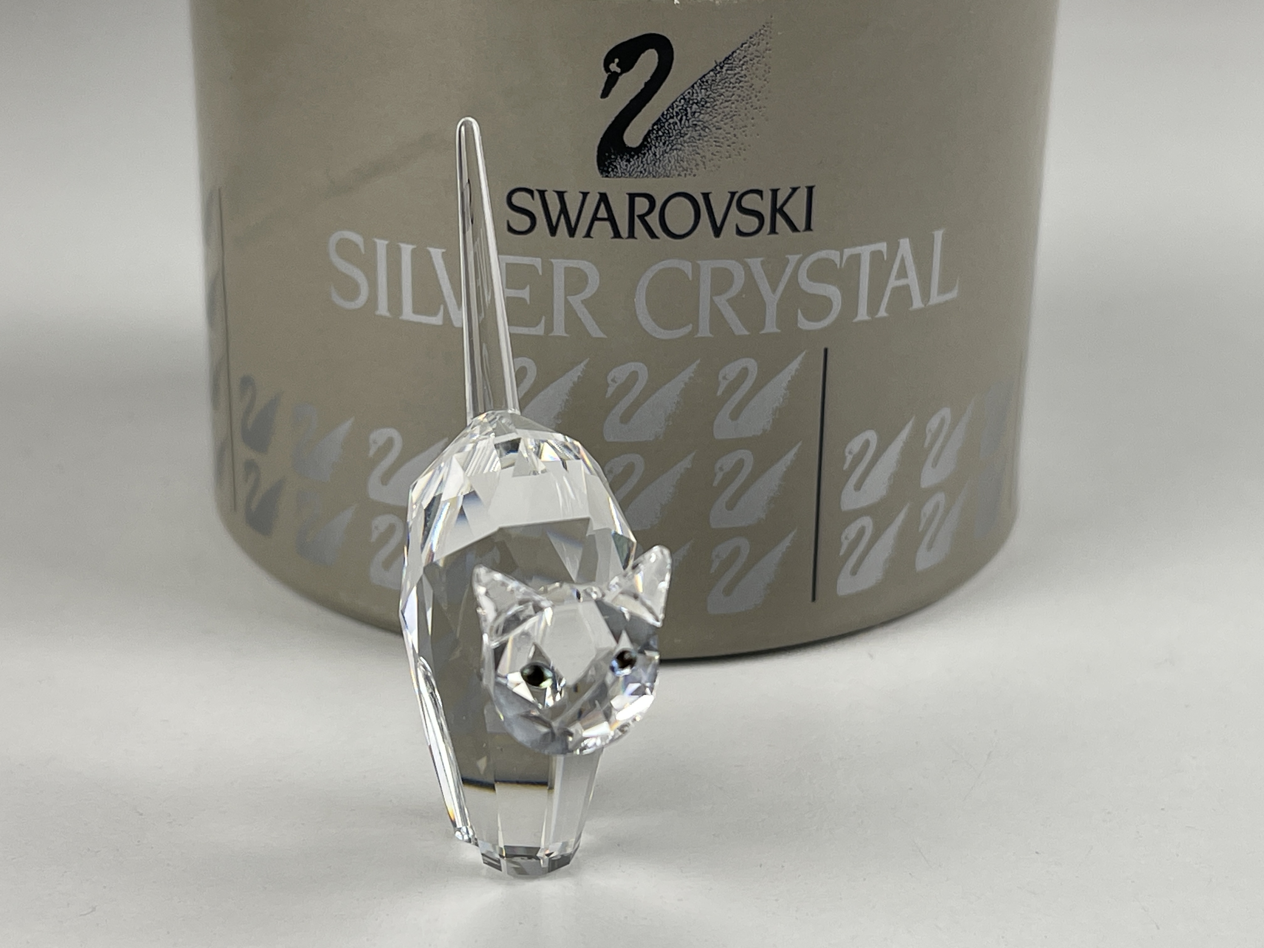 Swarovski Figur 198241 Katze 5,5 cm. Ovp + Zertifikat + Top Zustand  