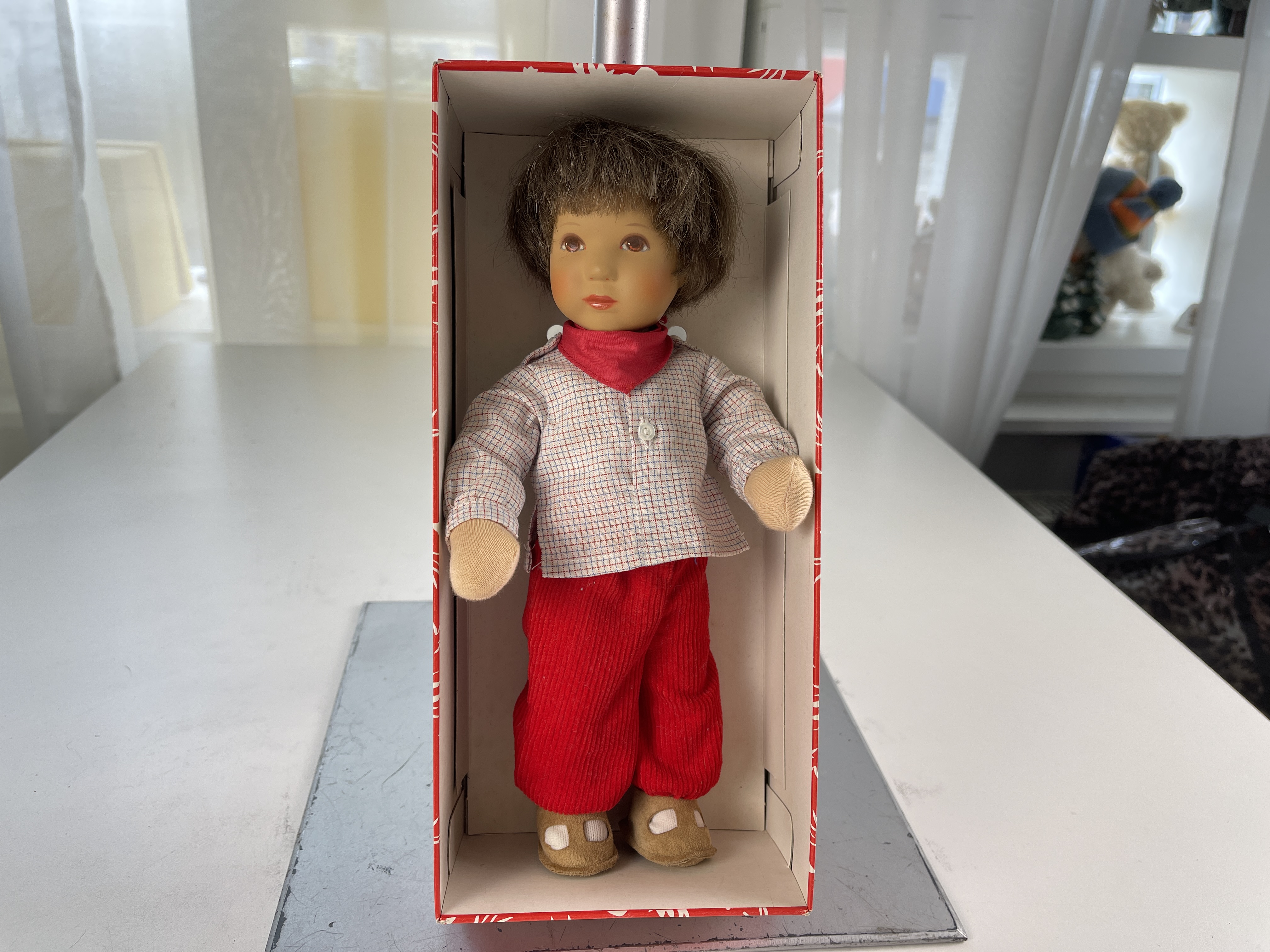 Käthe Kruse Puppe Sammlerpuppe 25 cm Top Zustand