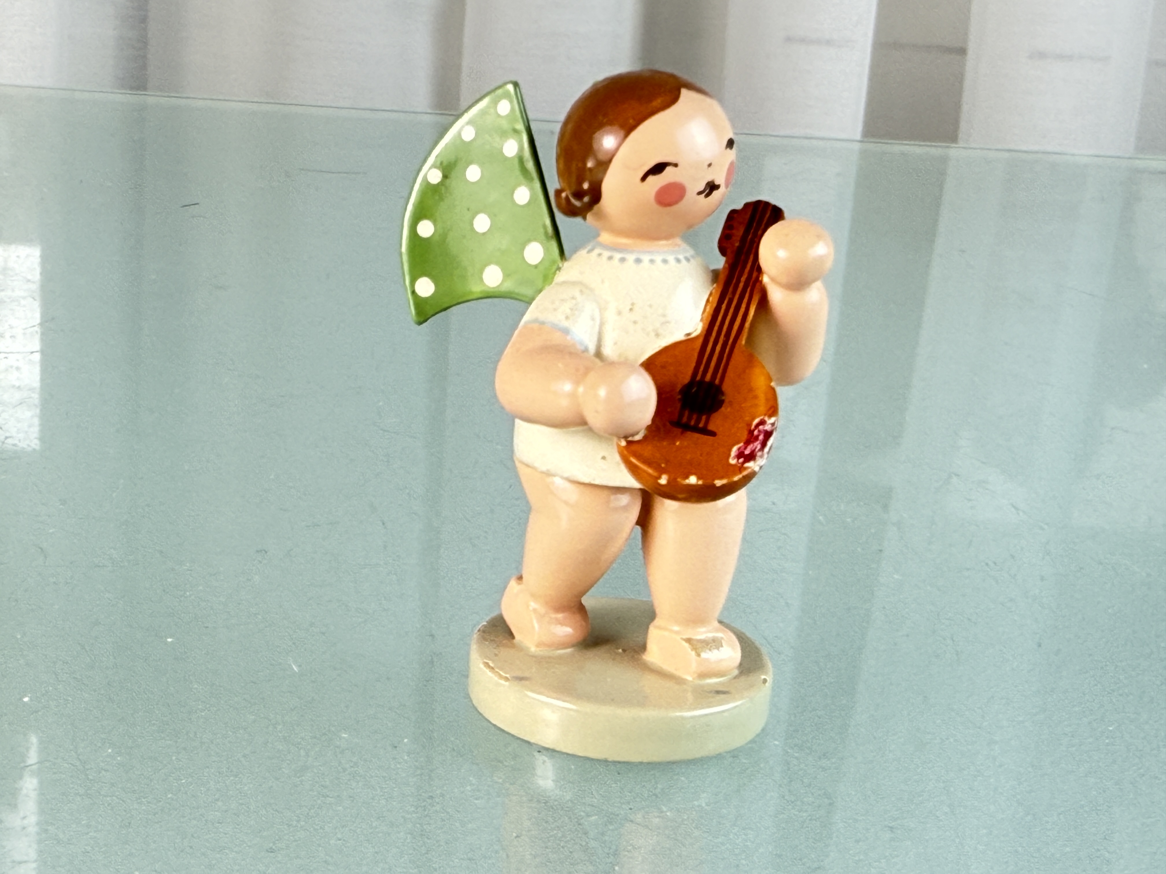 Wendt und Kühn Sammler Erzgebirge Figur Engel 6 cm. Zustand siehe Fotos 