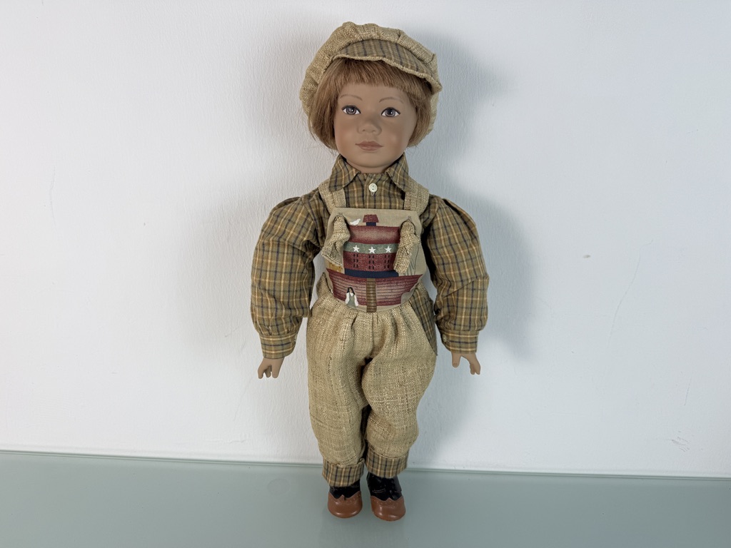 Künstlerpuppe Heidi Ott Vinyl Puppe 52 cm. Top Zustand