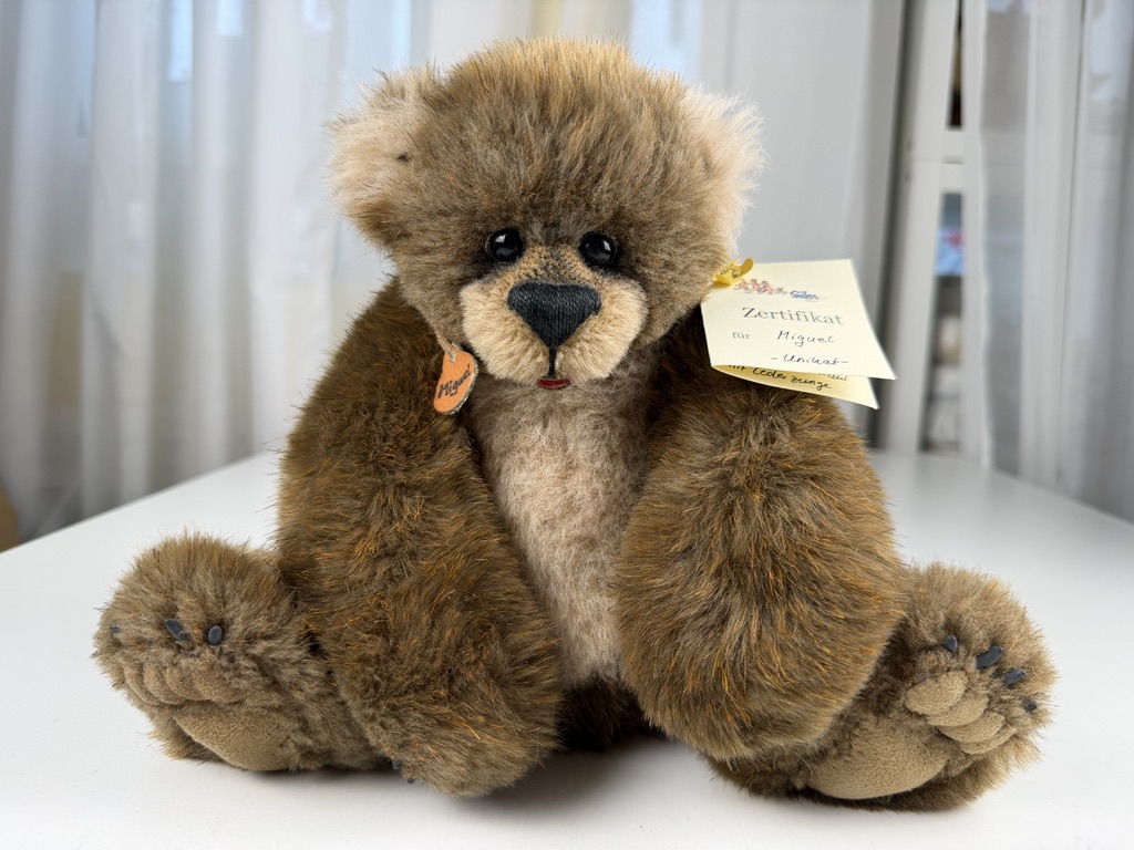 Künstlerbär Teddy Silvia Gilles Bär Unikat 35 cm Top Zustand