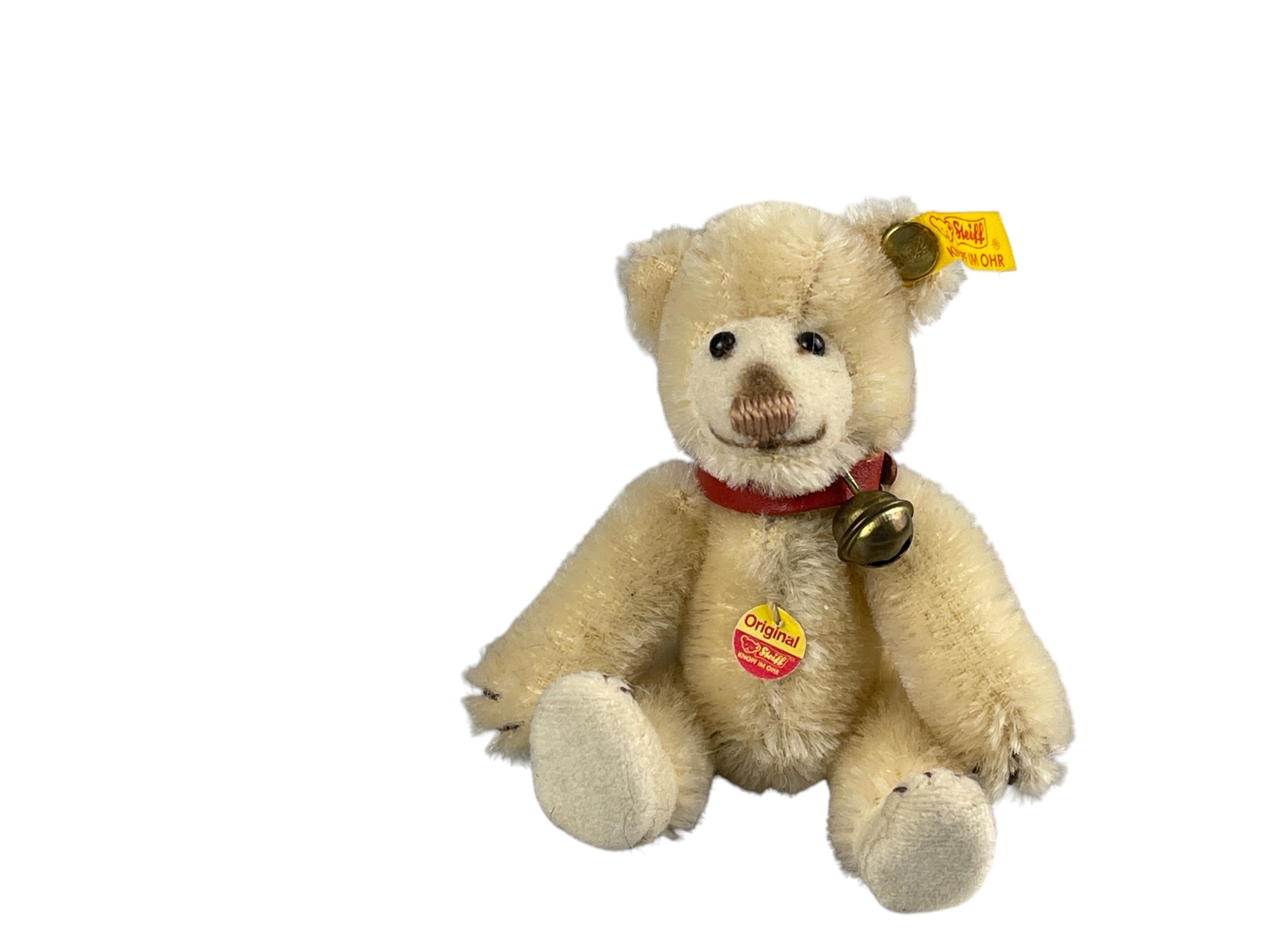Steiff Teddybär Minibär 9,5 cm. - Top Zustand   