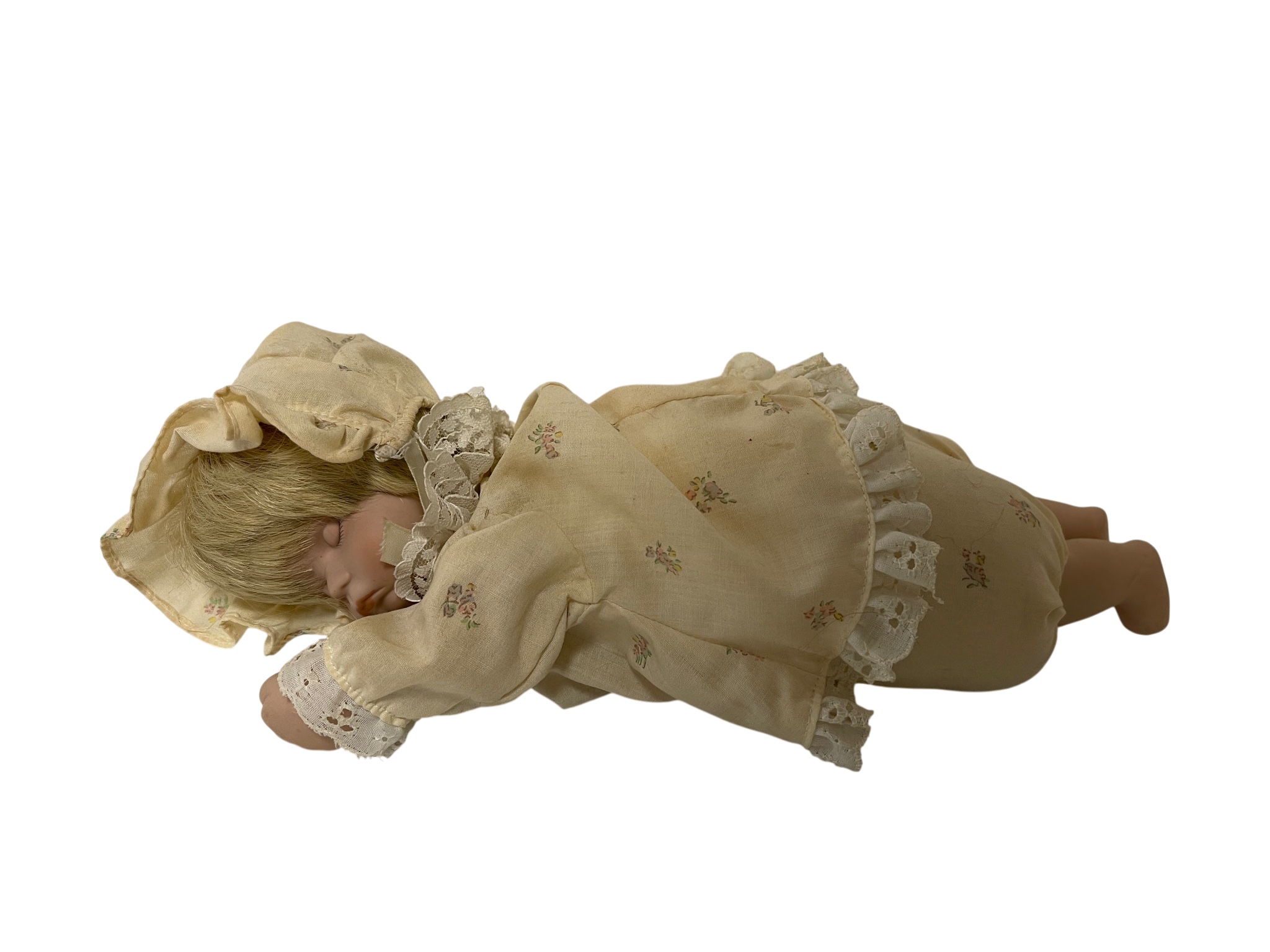 Künstlerpuppe Porzellanpuppe 32 cm. Top Zustand     