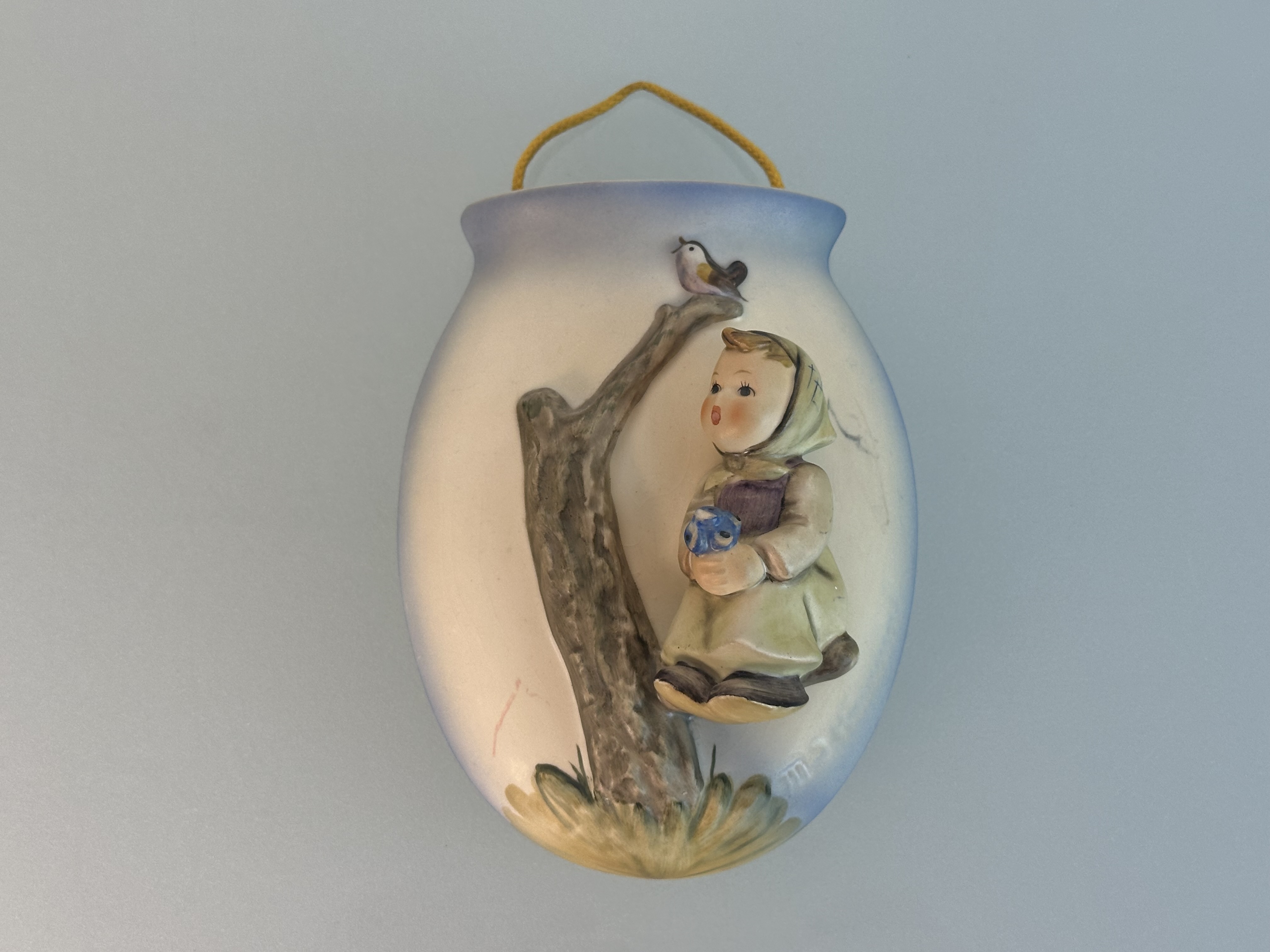 Hummel Figur 360/C Wandvase ca. 16 cm x 11 cm 1 Wahl. Zustand siehe Fotos