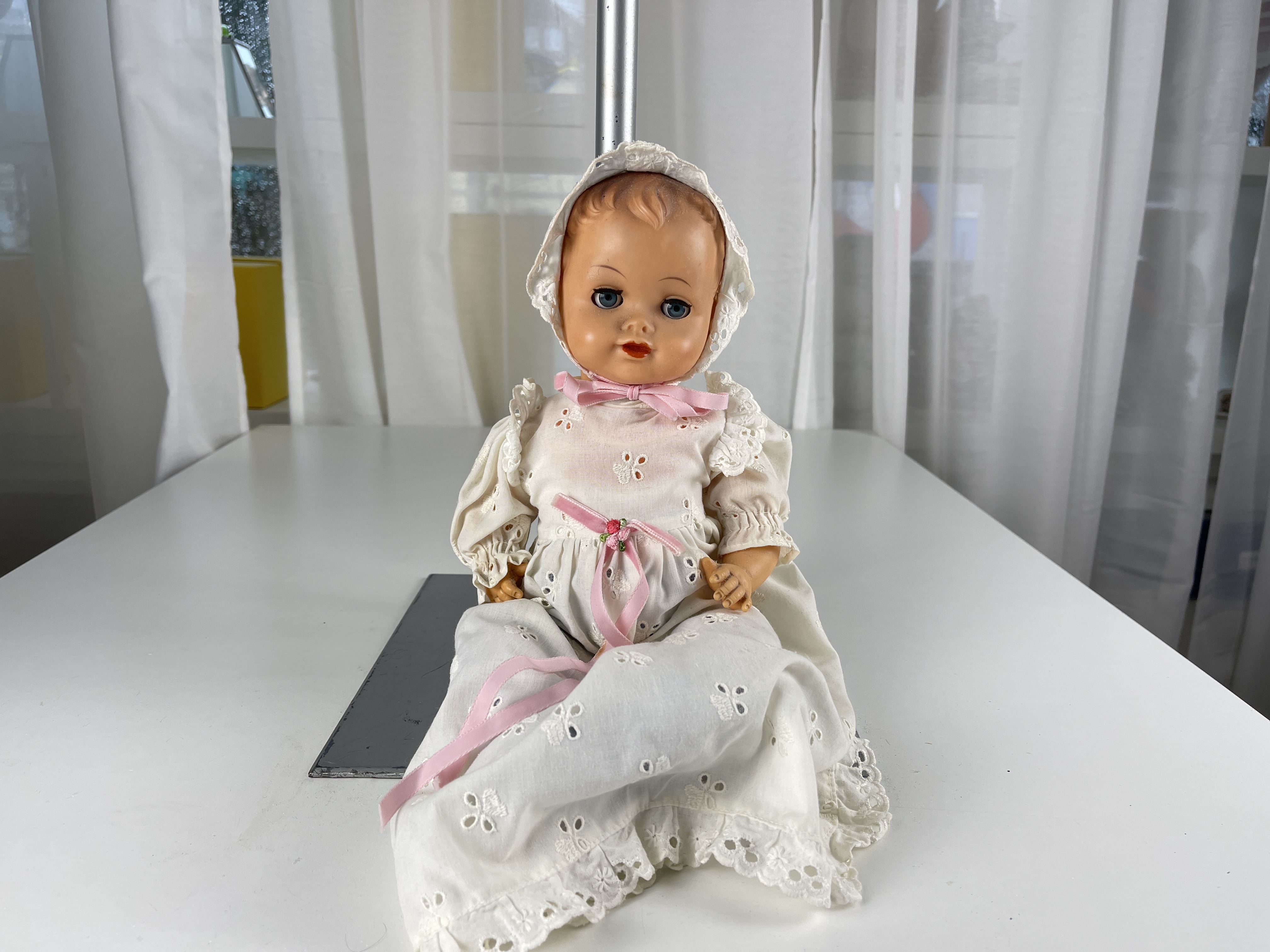 Alte Sammler Vinyl Puppe 37 cm Zustand Siehe Fotos.   