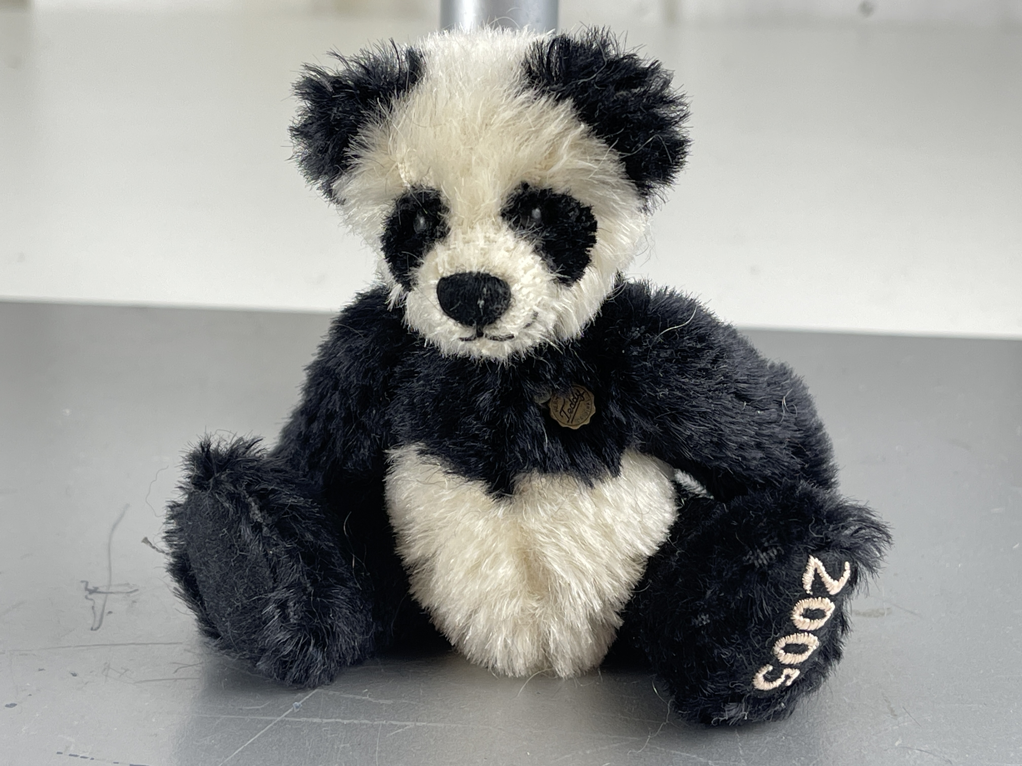 Hermann - Teddy Bär Panda 12 cm. Top Zustand