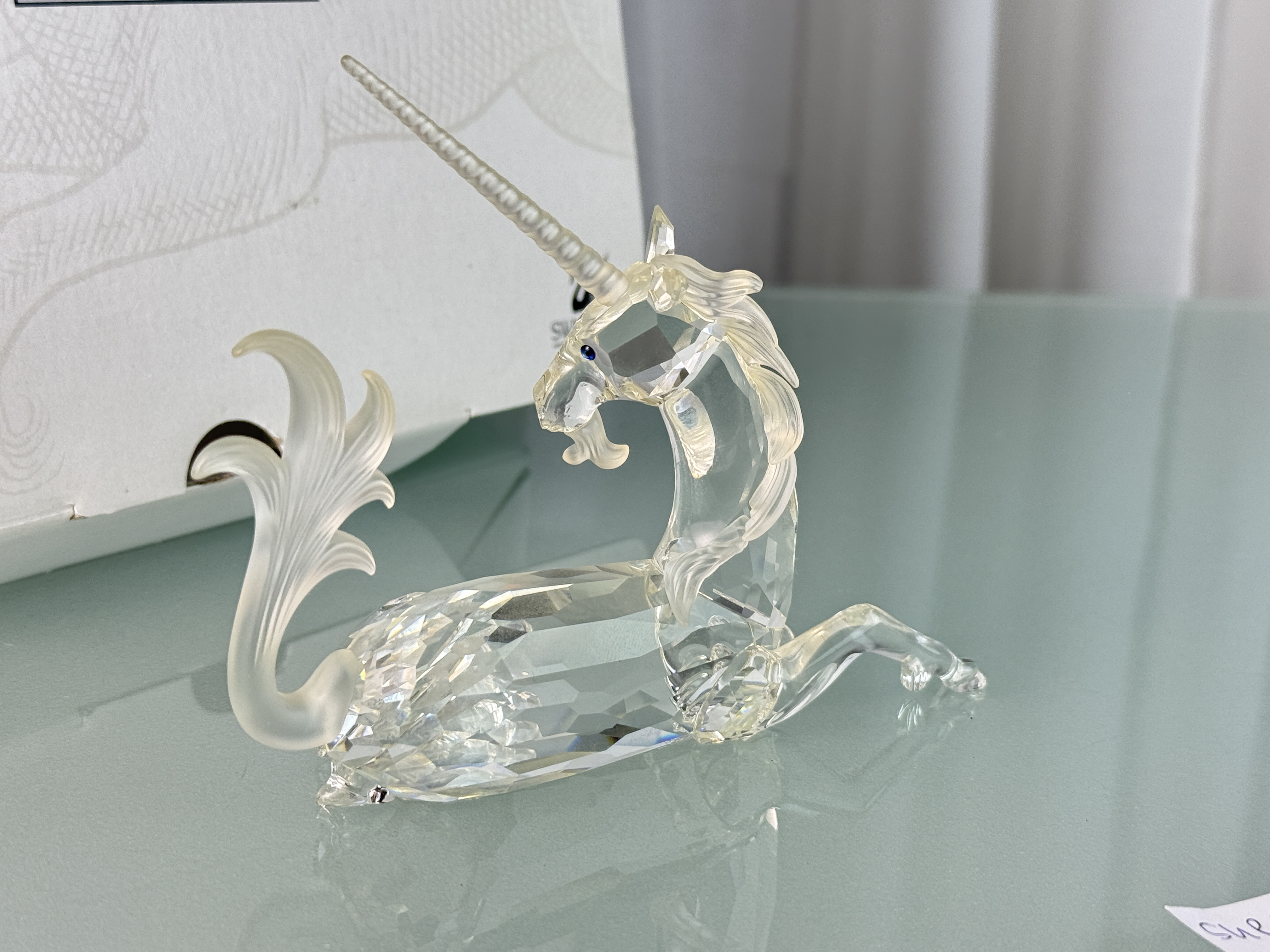  Swarovski Figur 191727 Jahresfigur Einhorn 14 cm. Mit Ovp & Zertifikat. Top Zustand  