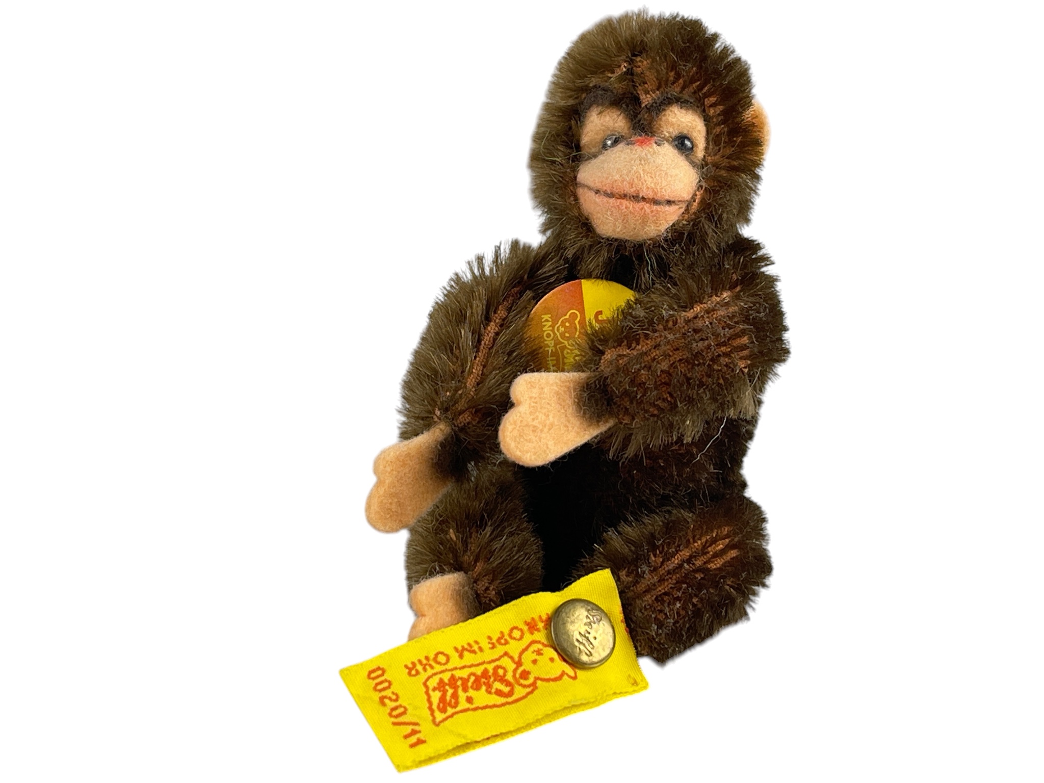 Steiff Tier Affe 0020/11 Joko 11 cm - Top Zustand   