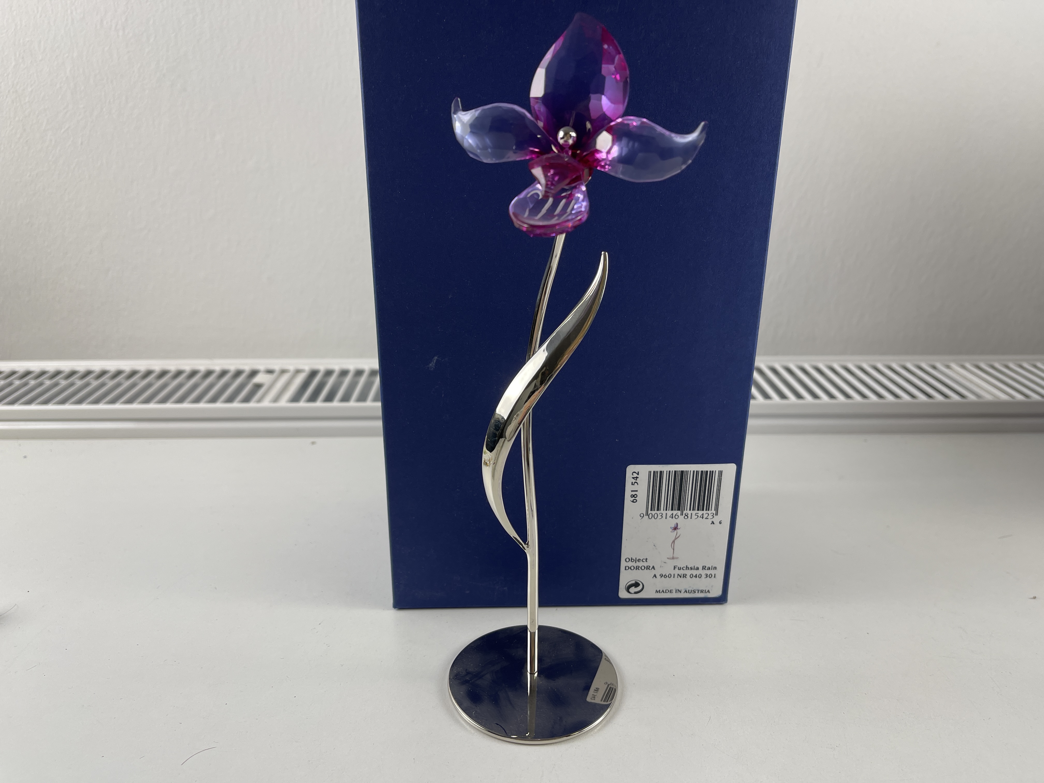 Swarovski Figur 681542 Paradise Blume Dorora 21,2 cm. Ovp & Zertifikat. Top Zustand  