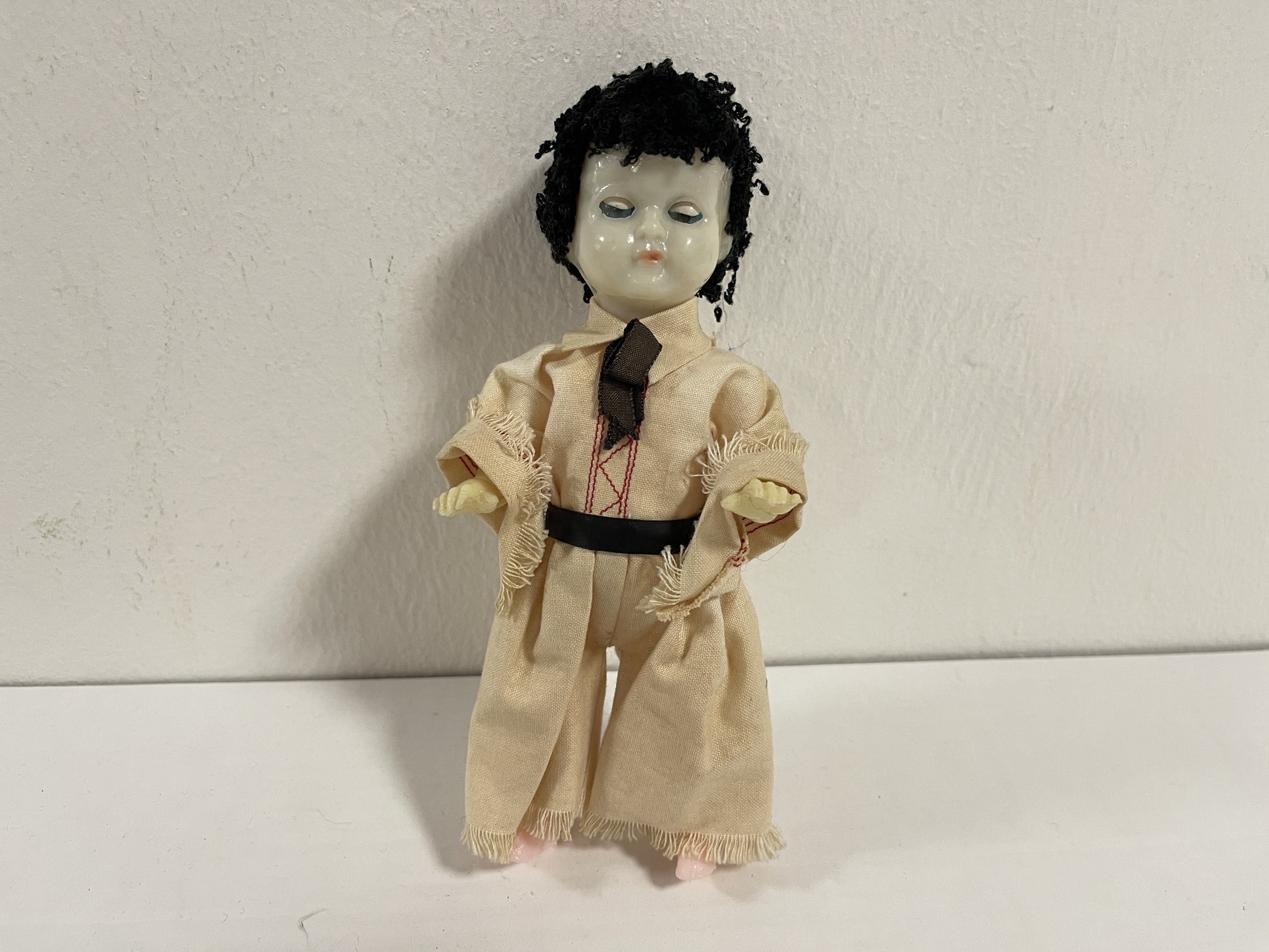 Alte Zelluloid Puppe 17 cm - Zustand siehe Fotos  