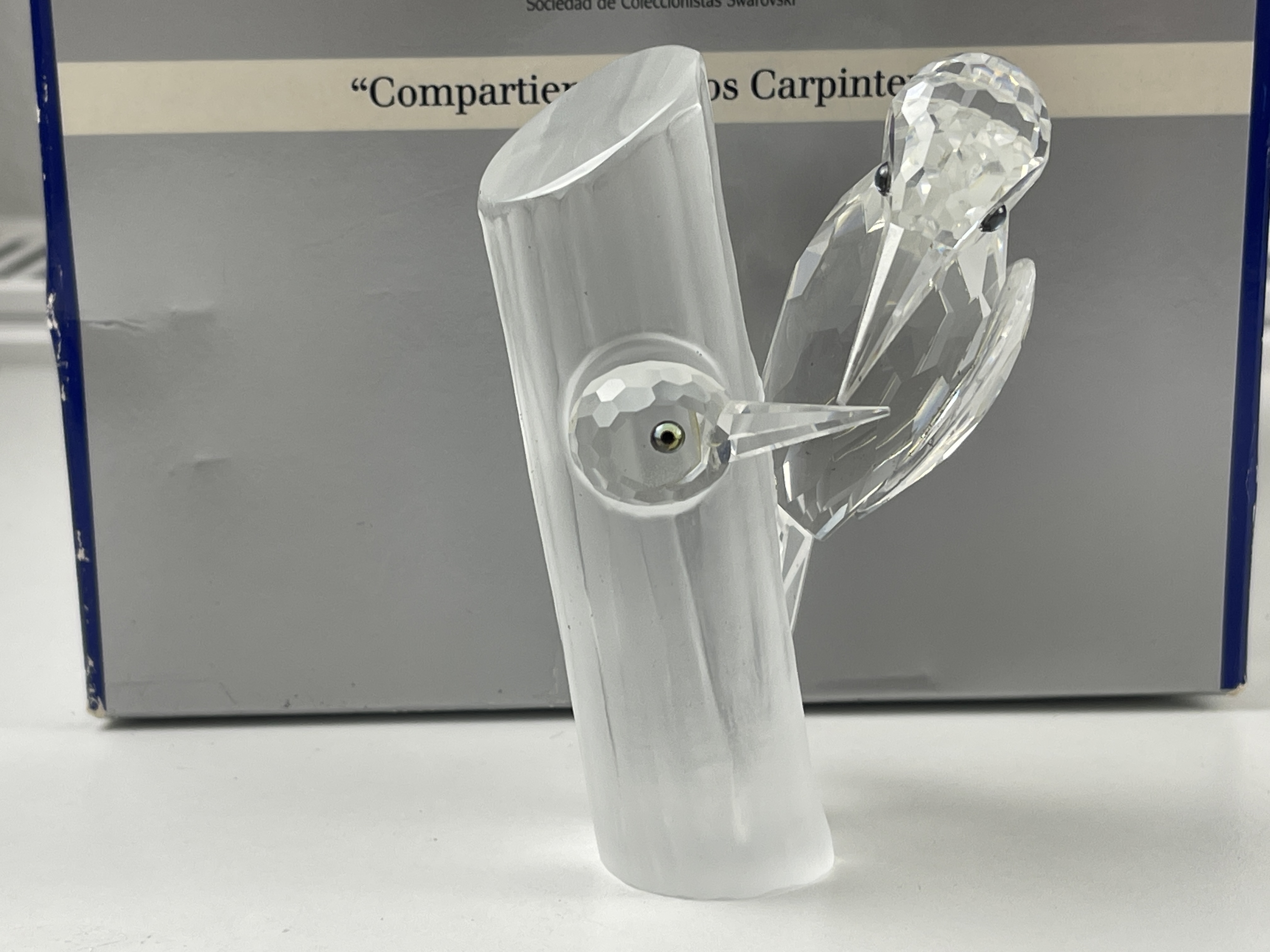 Swarovski Figur Jahresfigur 1988 Die Spechte 10,5 cm. Ovp Zertifikat Top Zustand  