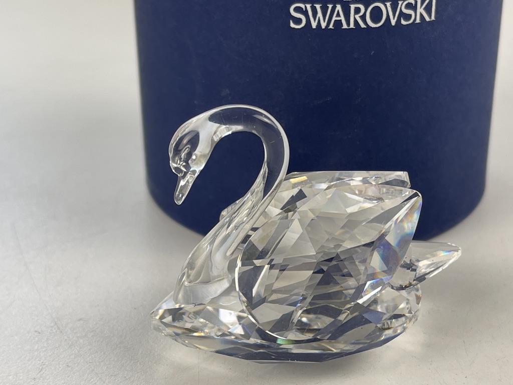  Swarovski Figur 010006 Schwan 6 cm. Ovp & Zertifikat Top Zustand  