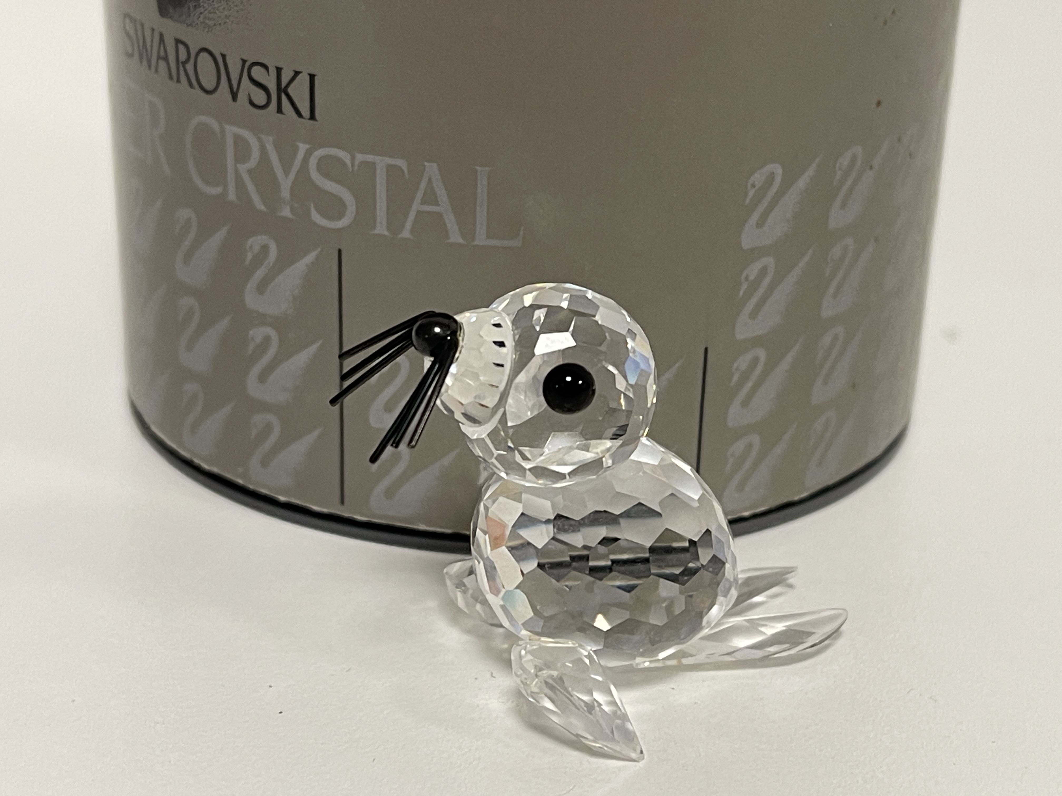  Swarovski Figur 012530 Robbe 4 cm. Ovp & Zertifikat. Top Zustand   