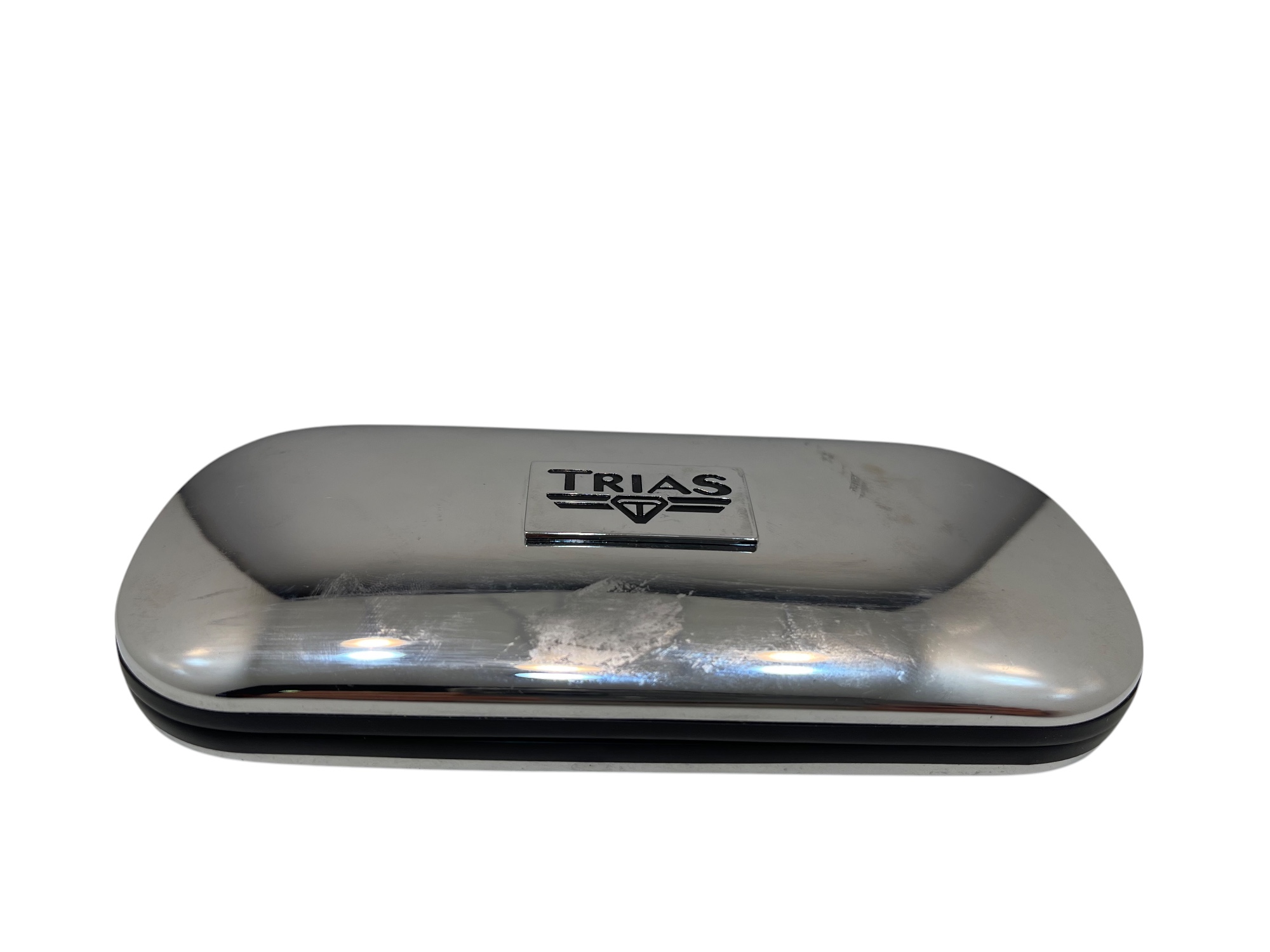 TRIAS Etui für Uhren oder Brillen - flach - 16 x 2 x 7 cm  - Zustand siehe Fotos