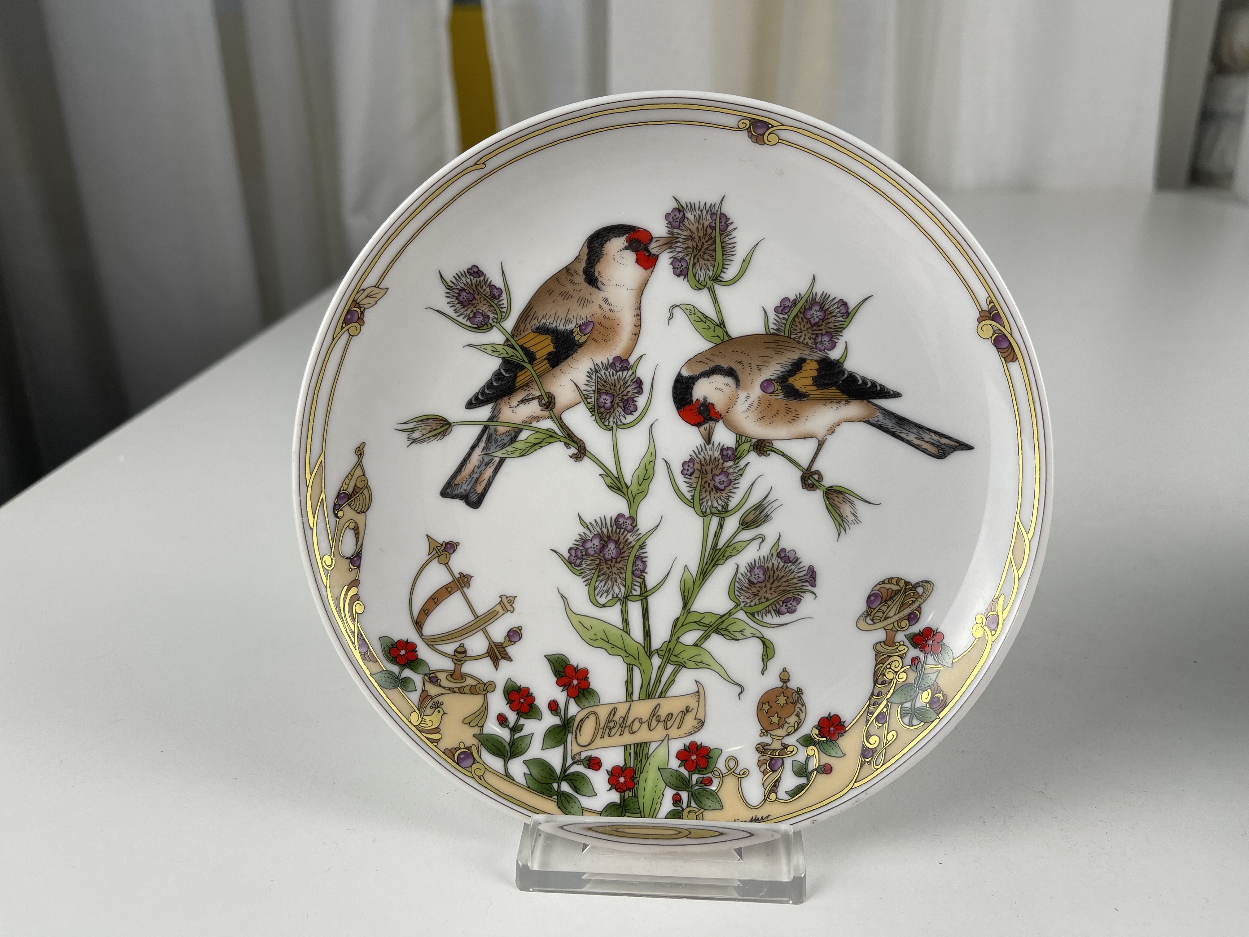 Hutschenreuther Porzellan Teller 16 cm Ø Top Zustand   