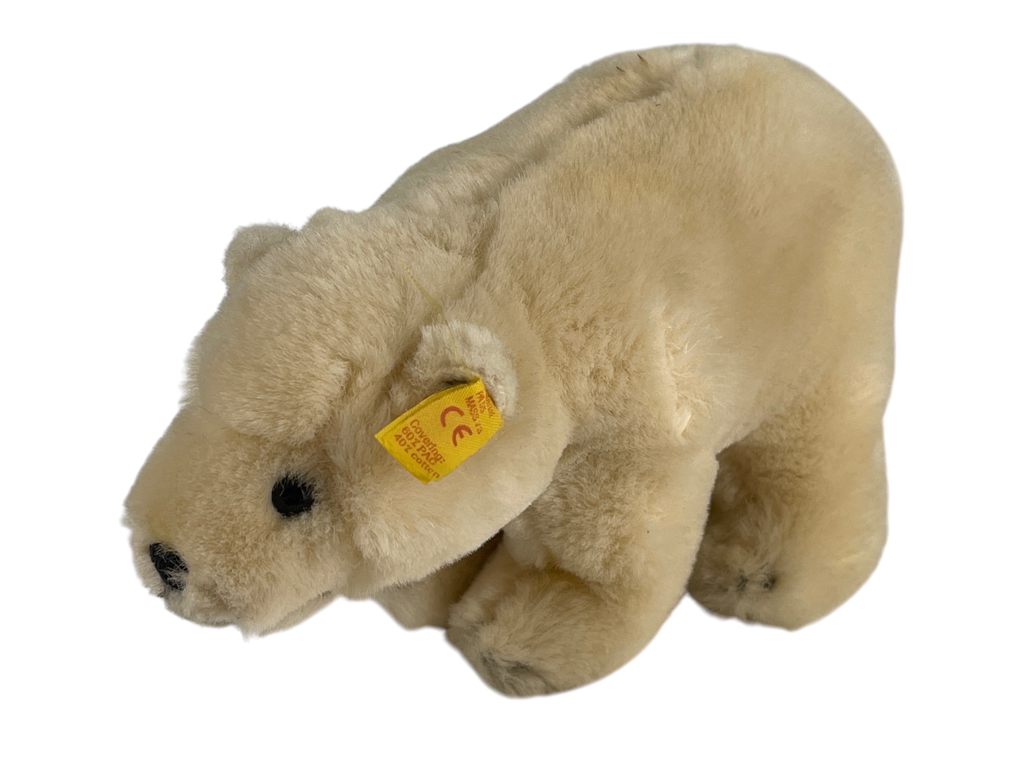 Steiff Tier 047152 Eisbär 8 x 17 cm. Top Zustand  