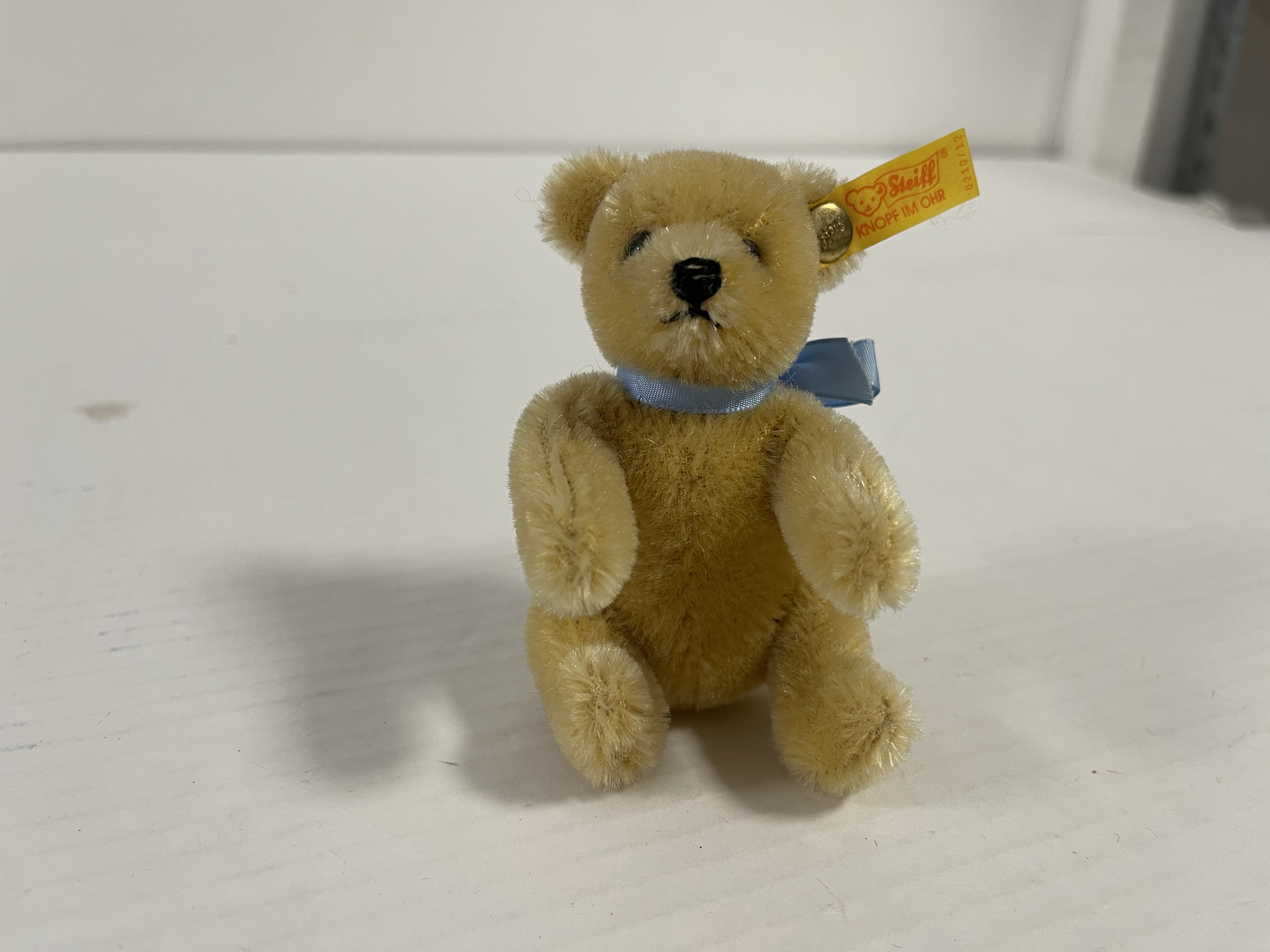 Steiff 0210/12 steiff  Teddy Bär 12 cm. Top Zustand     