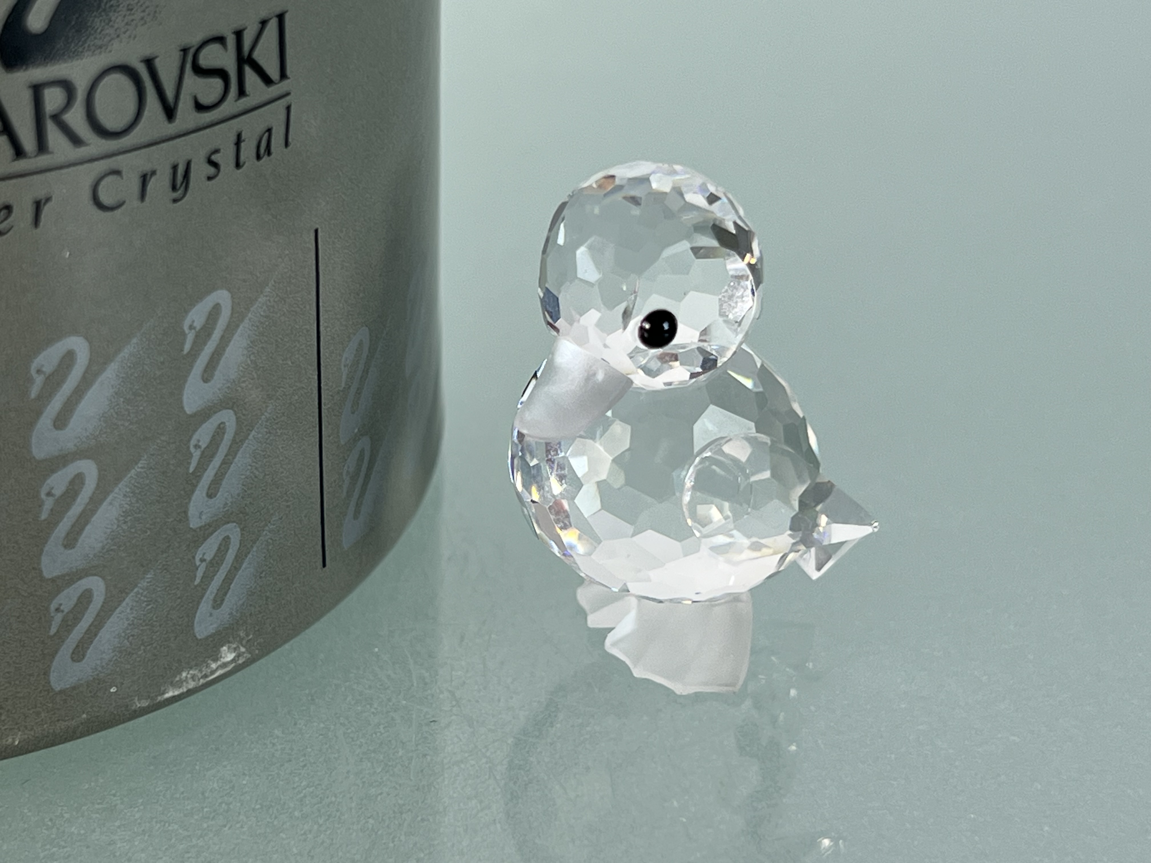 Swarovski Figur 012728 Ente 4 cm. Mit OVP & Zertifikat. Top Zustand