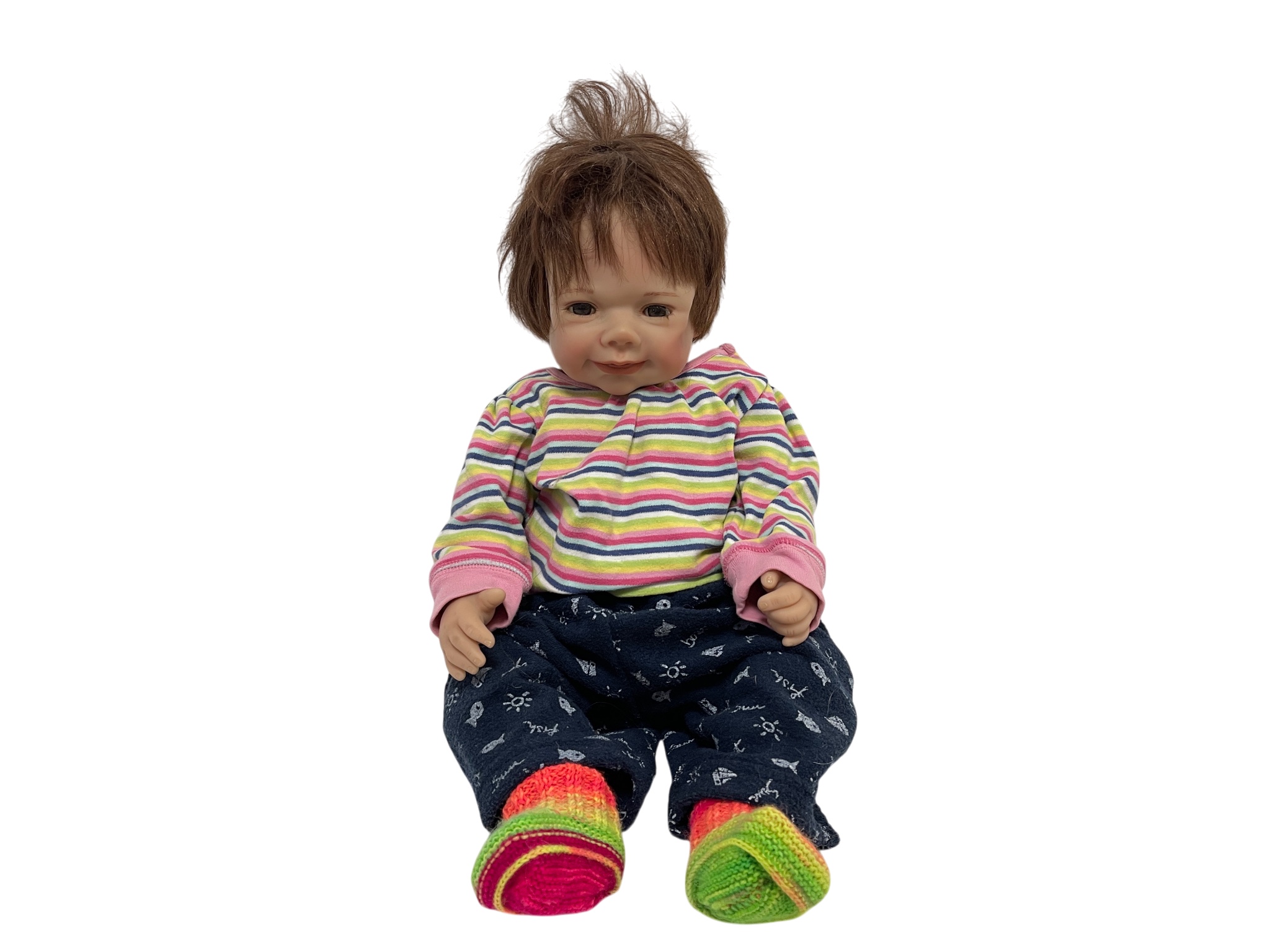 Künstlerpuppe Sammler Vinyl Puppe 52 cm. Top Zustand 