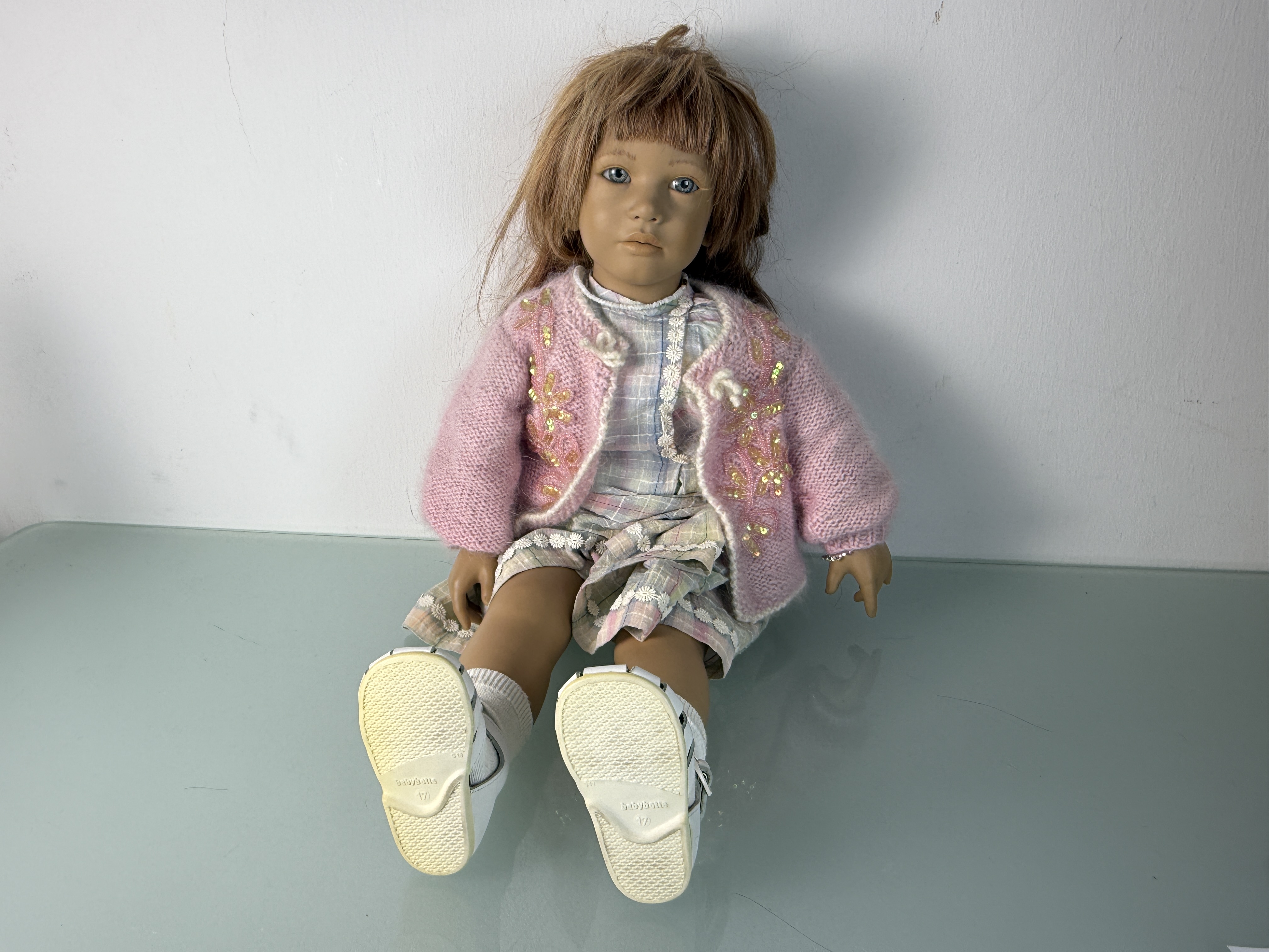 Annette Himstedt Puppe Janka 65 cm Top Zustand