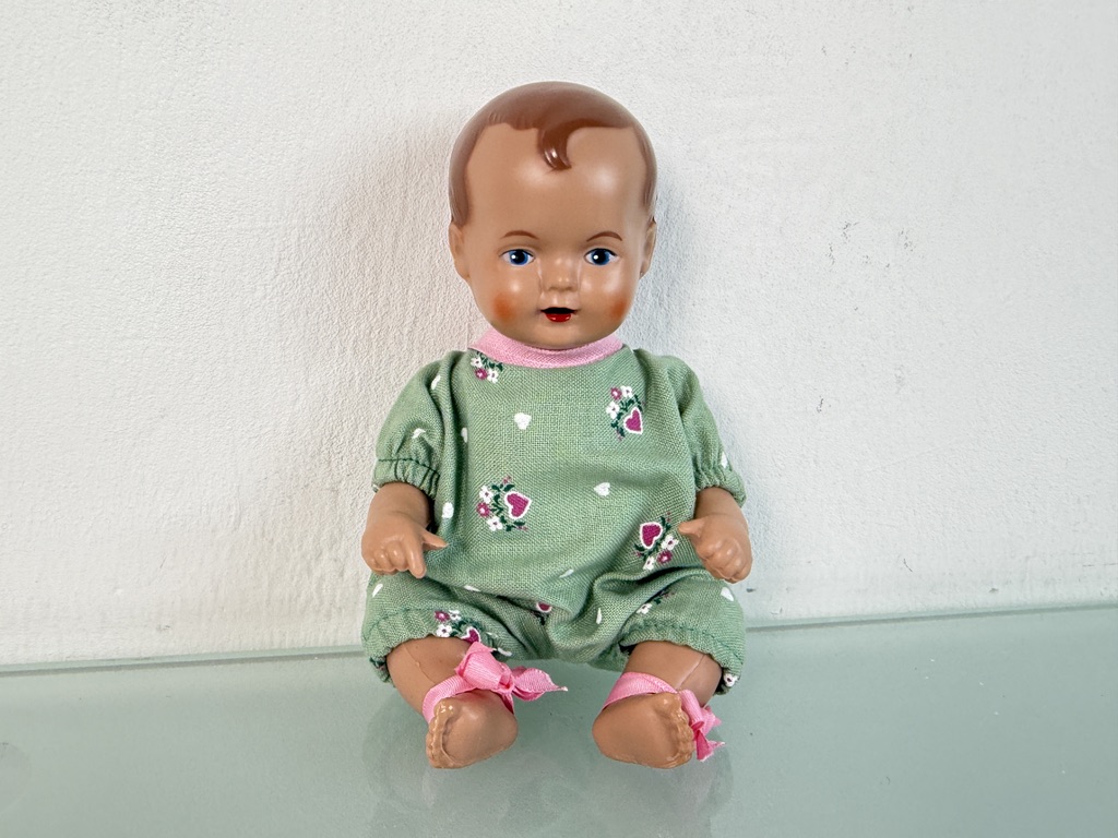 Schildkröt-Puppe Schildkrötpuppe Puppe 16 cm. Top Zustand 