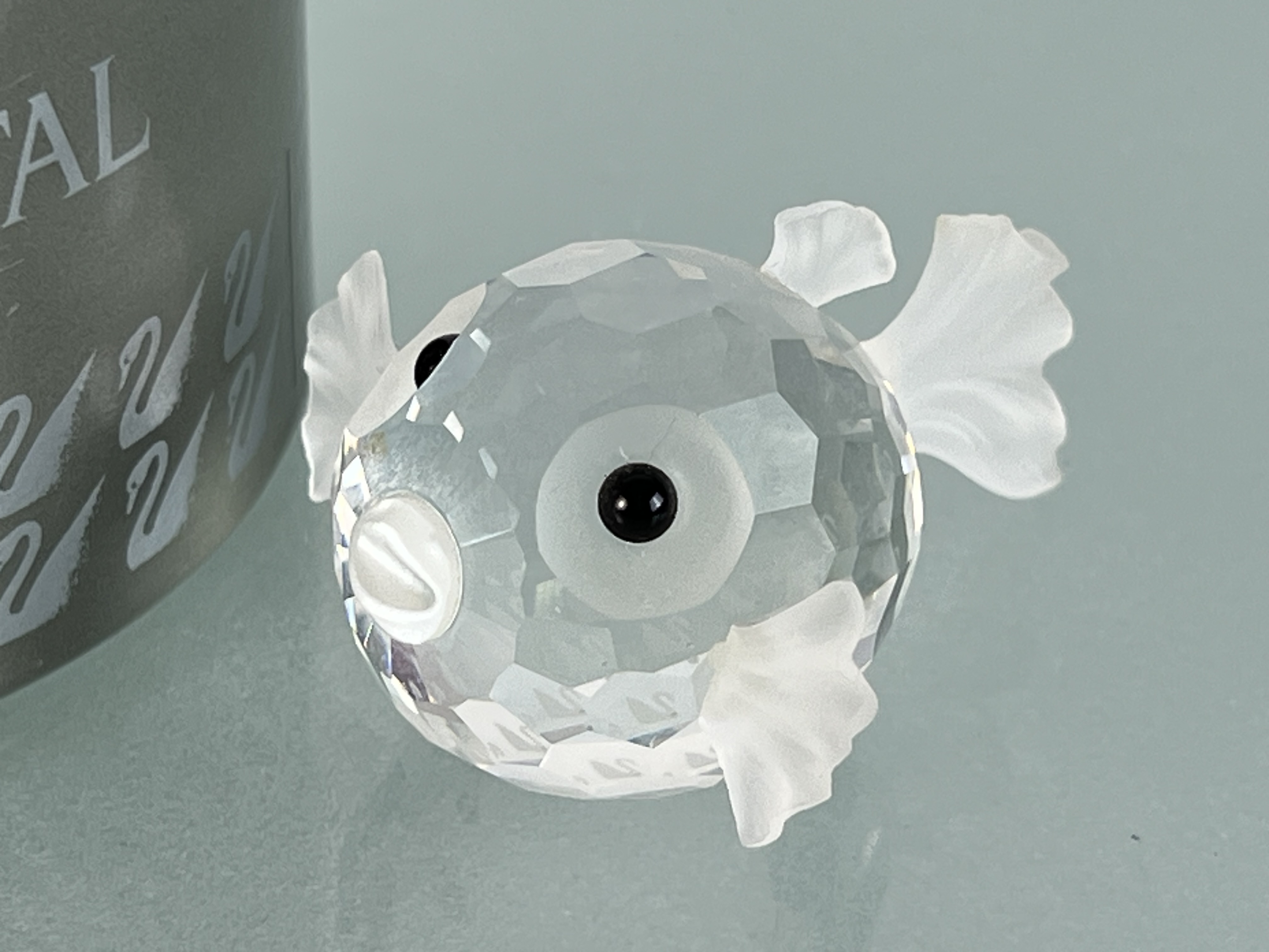  Swarovski Figur 012724 Kugelfisch 5,5 cm. Mit OVP & Zertifikat. Top Zustand