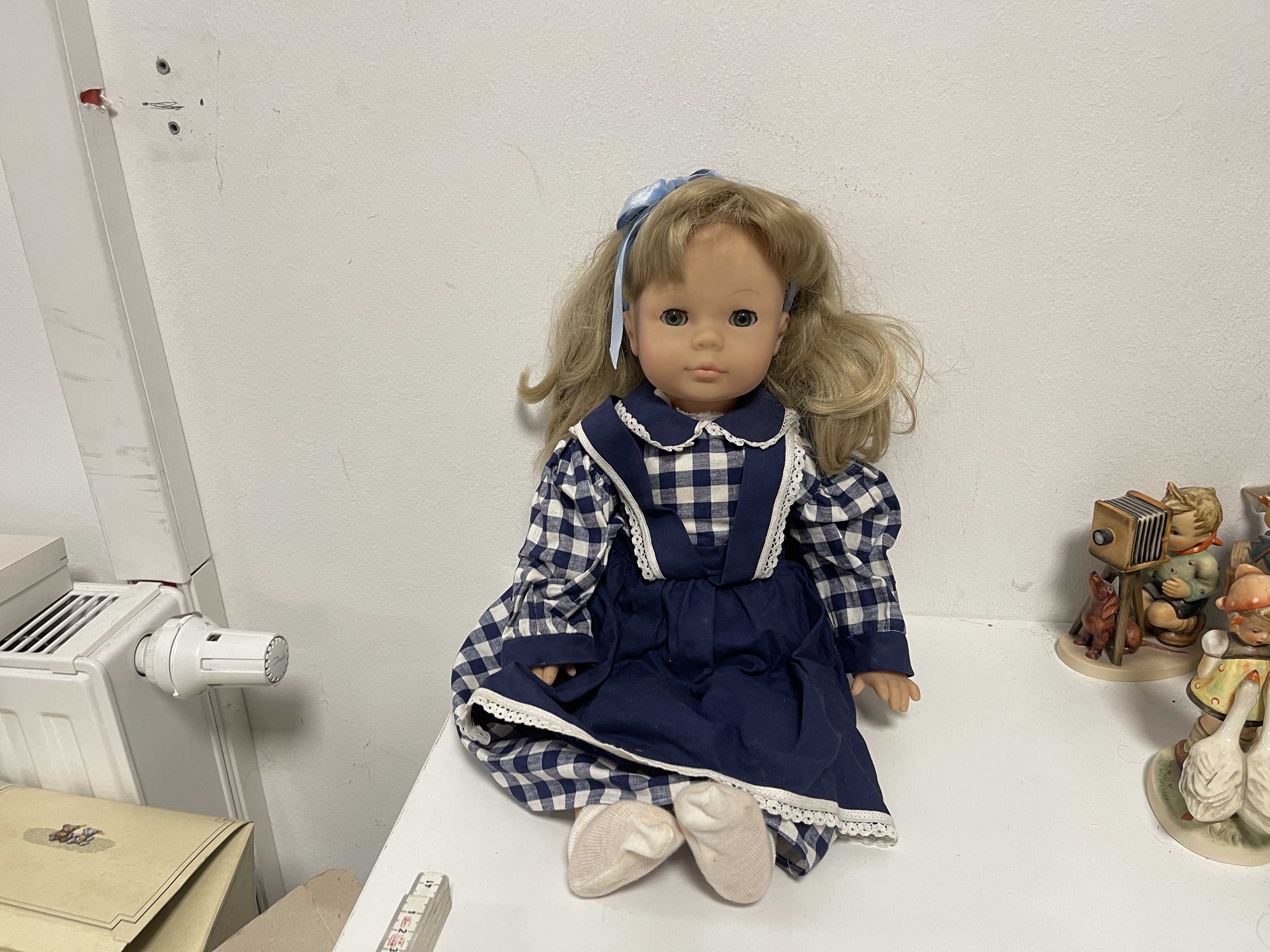 Künstlerpuppe Sammler Götz Vinyl Puppe 43 cm. Top Zustand 