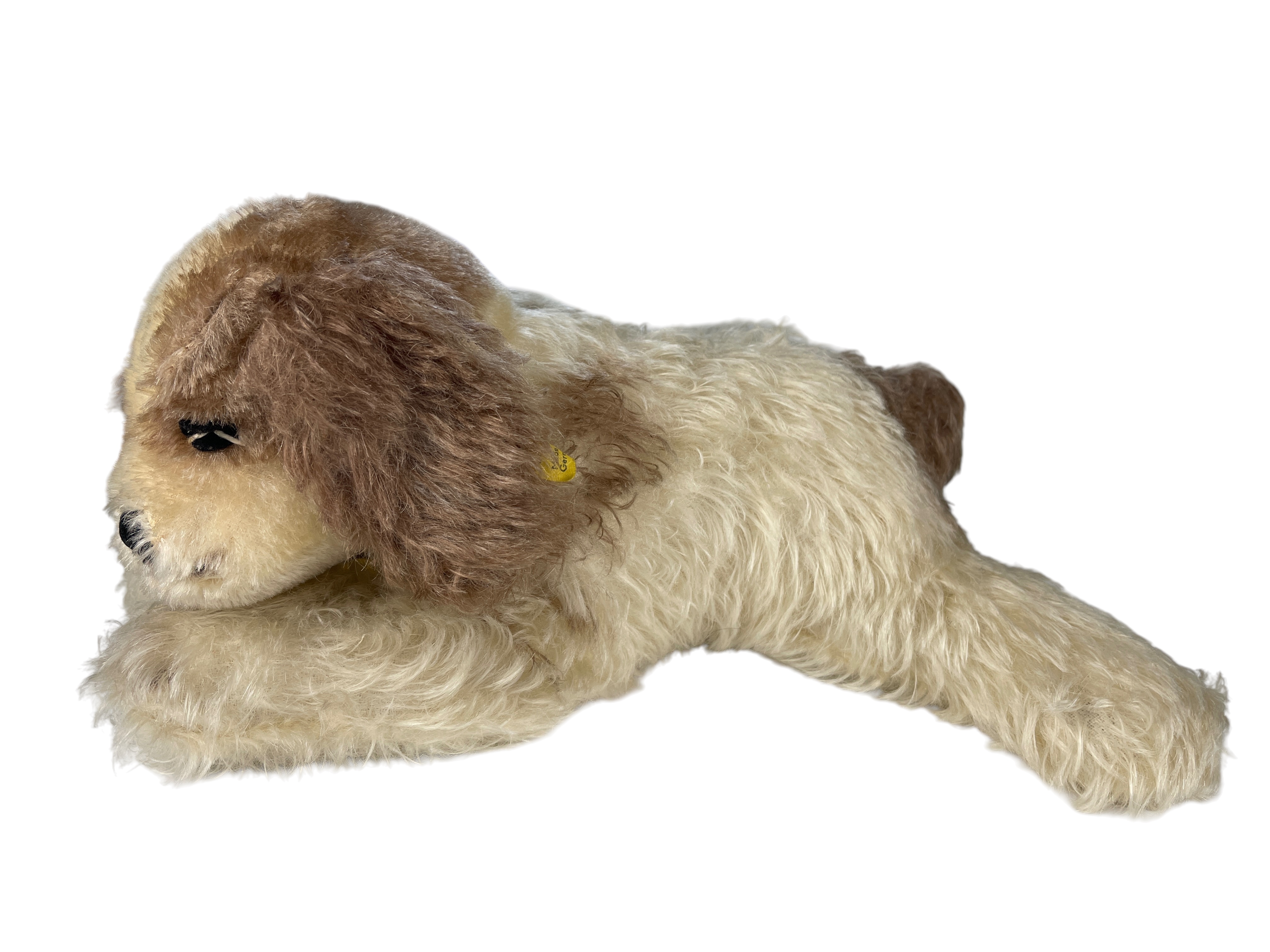 Steiff Tier 5567/28 Spaniel 28 cm. Zustand siehe Fotos 