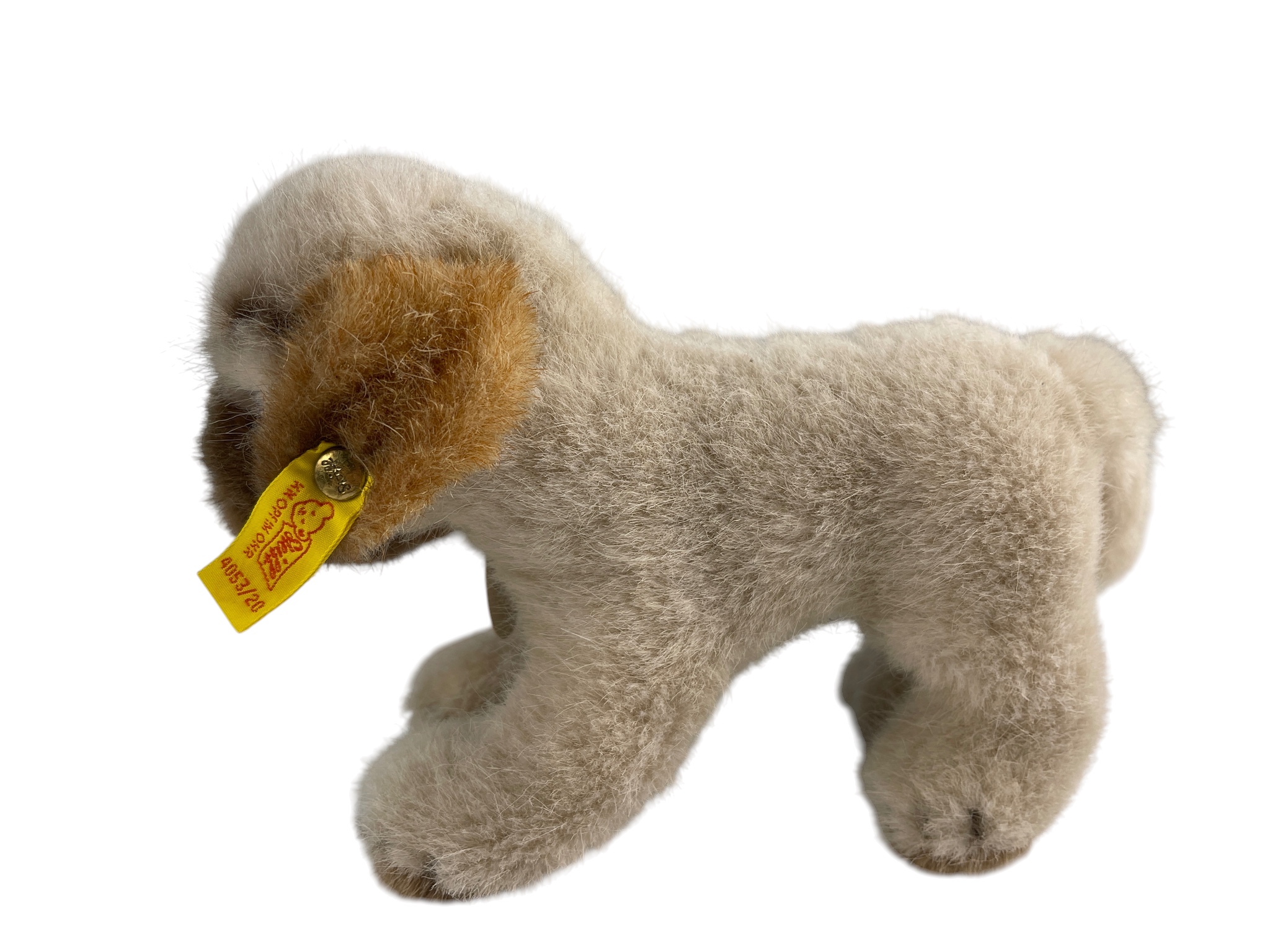 Steiff Tier Stofftier Schäferhund Welpe 4053/20 Welfo 20 cm. Top Zustand  