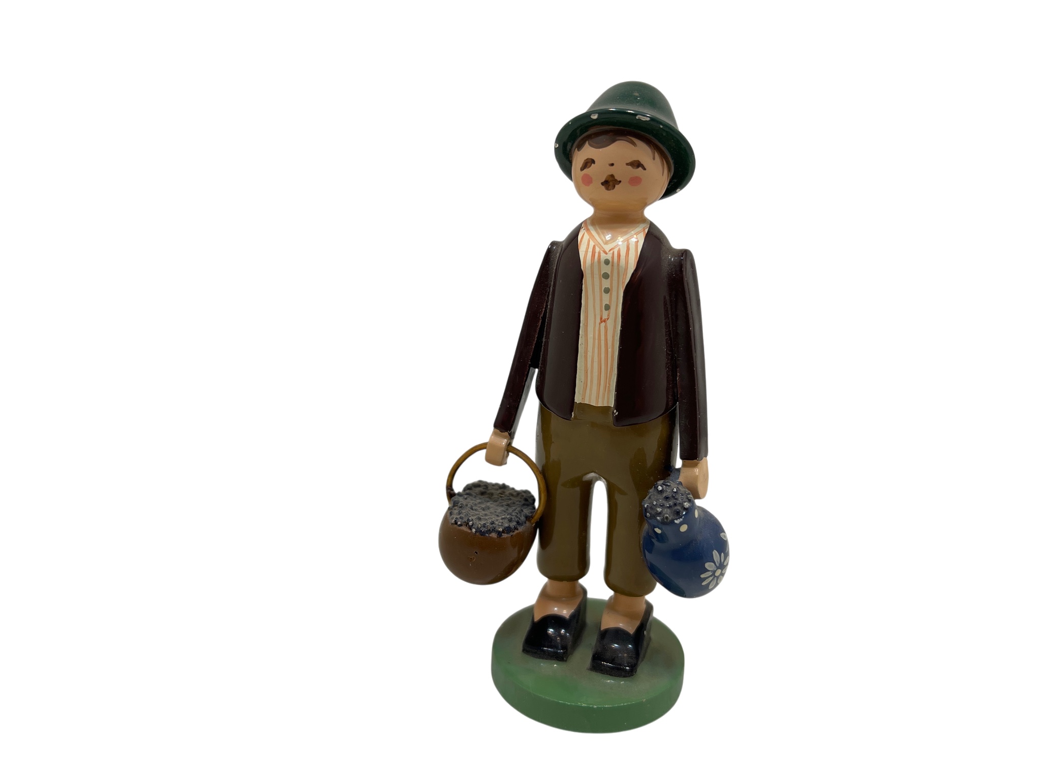 Erzgebirge Figur 9,5 cm. Zustand siehe Fotos 