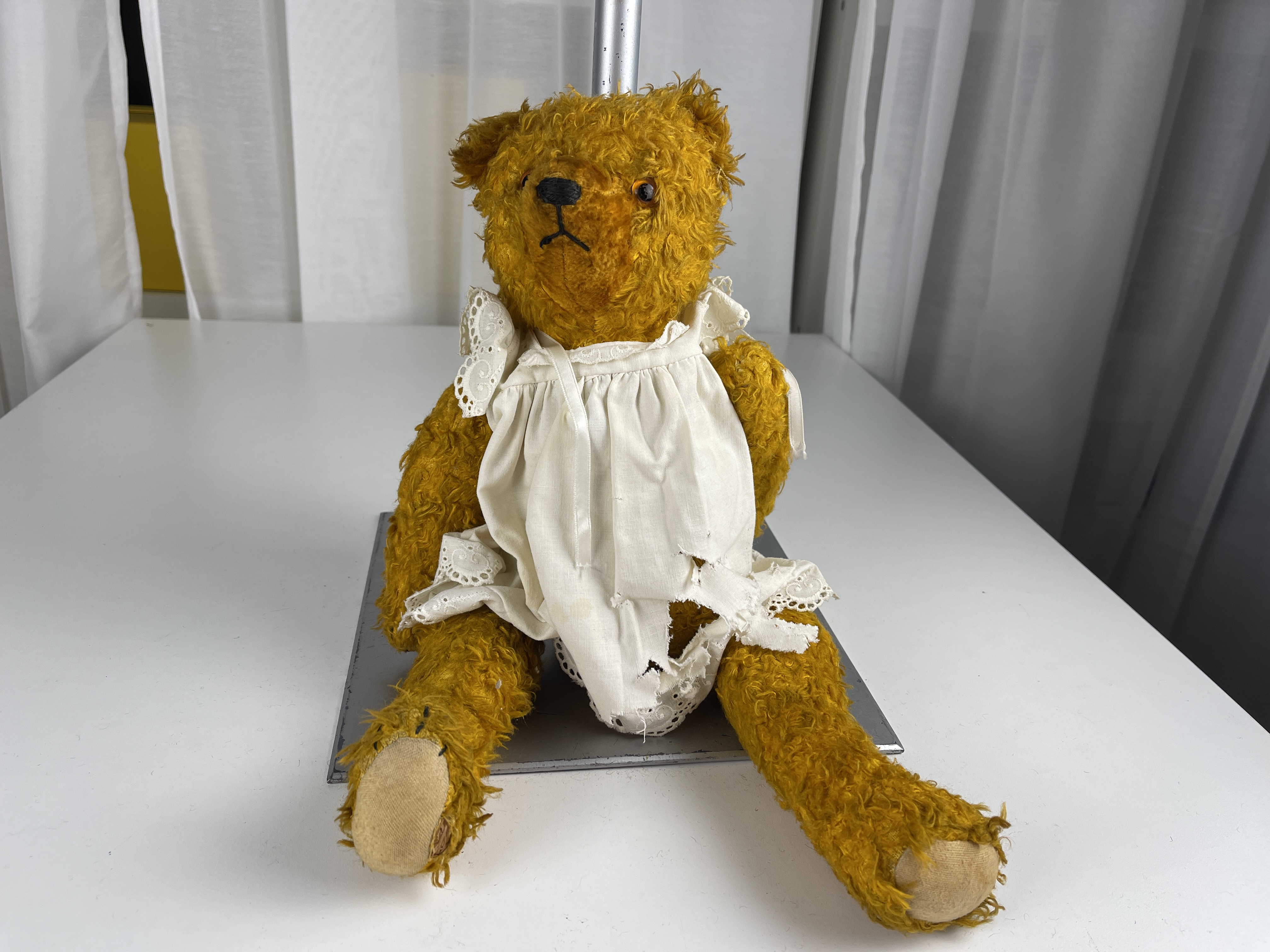 Alter Sammler Teddy Bär Künstlerbär 39 cm Zustand Siehe Fotos 