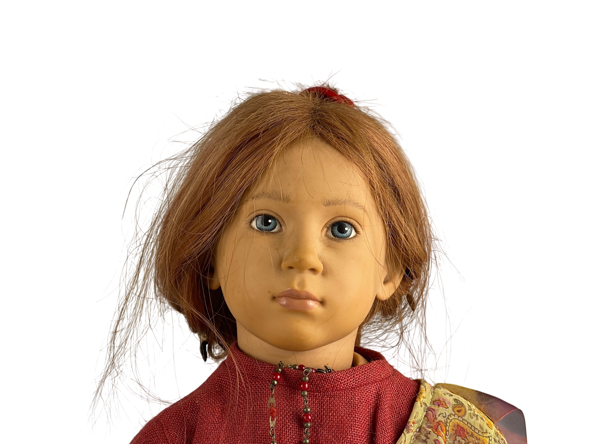 Künstlerpuppe Sigikid Sabine Esche Vinyl Puppe 578 cm. Stark verraucht - Schmutzig 