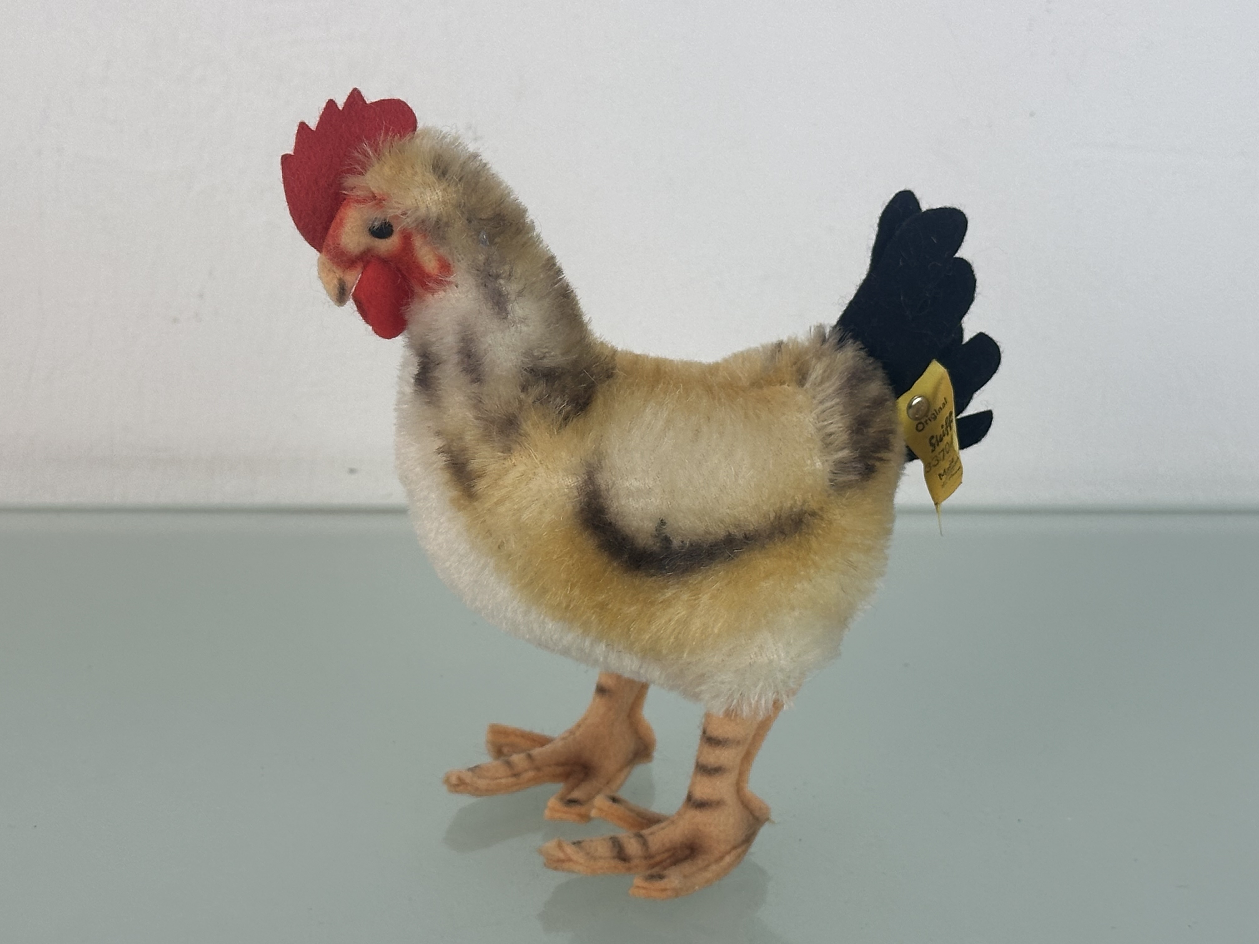 Steiff Tier 3370/16 Huhn 16 cm Top Zustand 