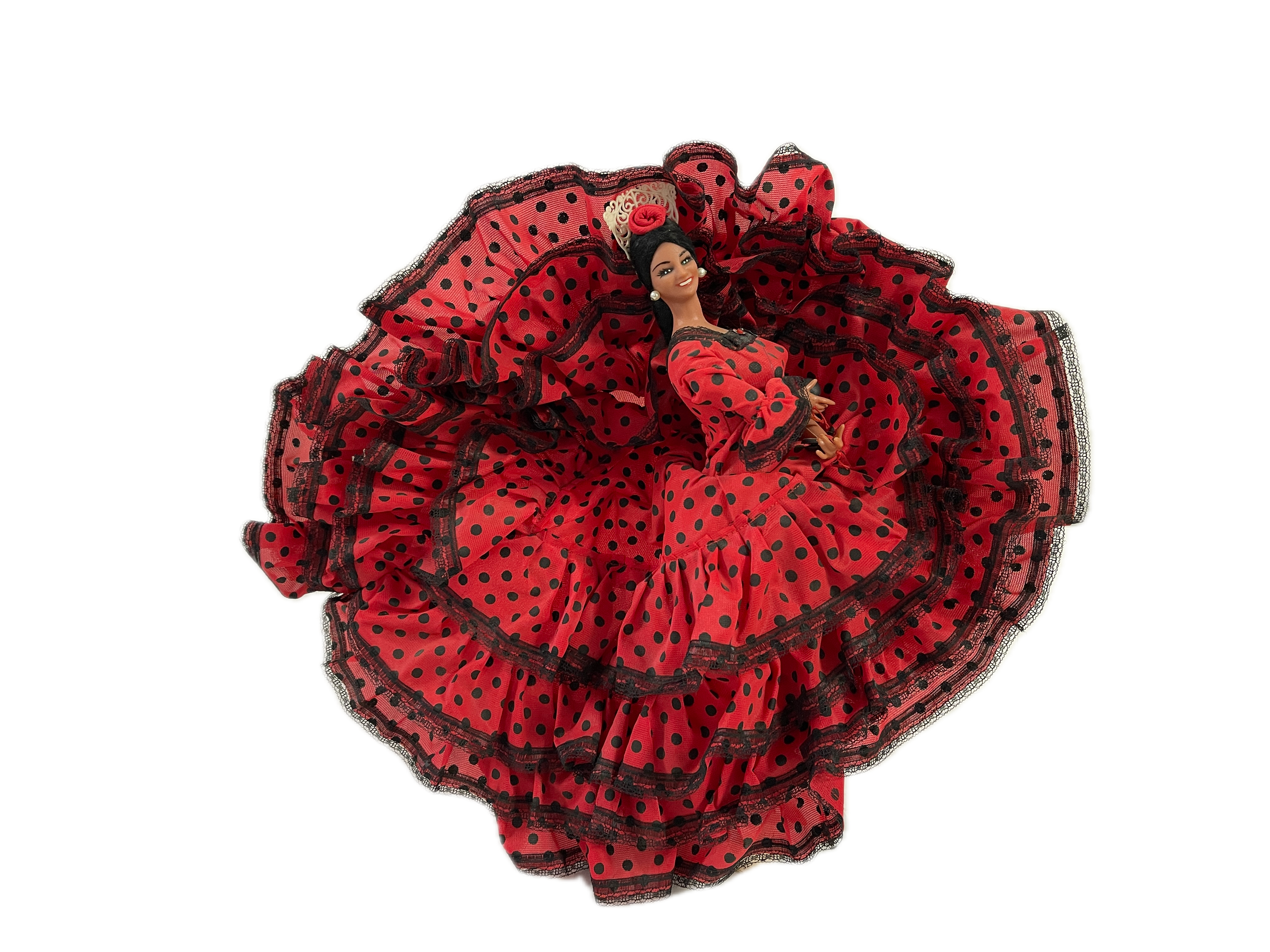 Künstlerpuppe Vinyl Puppe 31 cm. Guter Zustand  