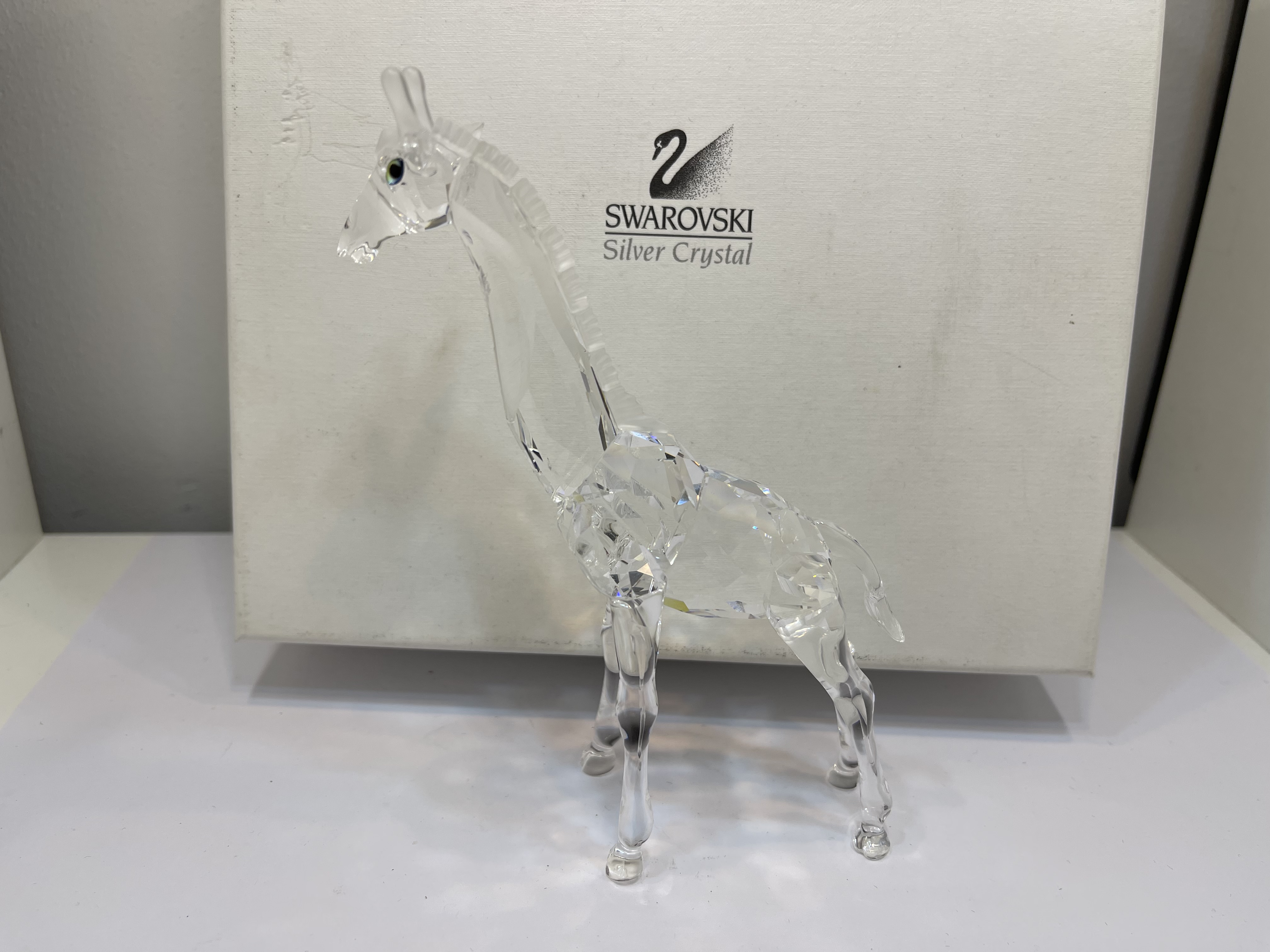 Swarovski Figur 236717 Giraffe 14 cm. Inkl. Kiste & Zertifikat - Top Zustand 