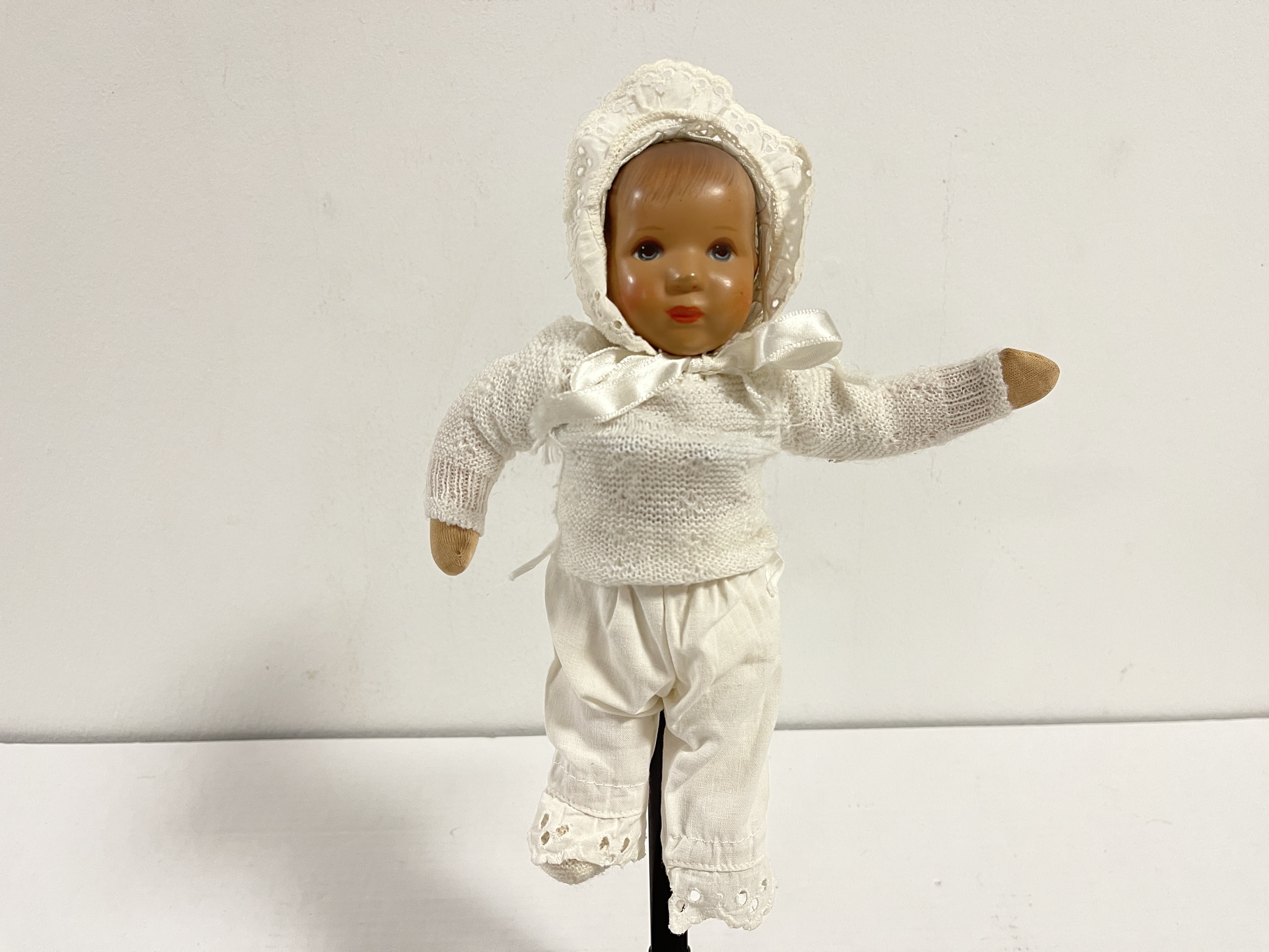 Käthe Kruse Puppe 24 cm.  Raucherhaushalt Zustand siehe Fotos  
