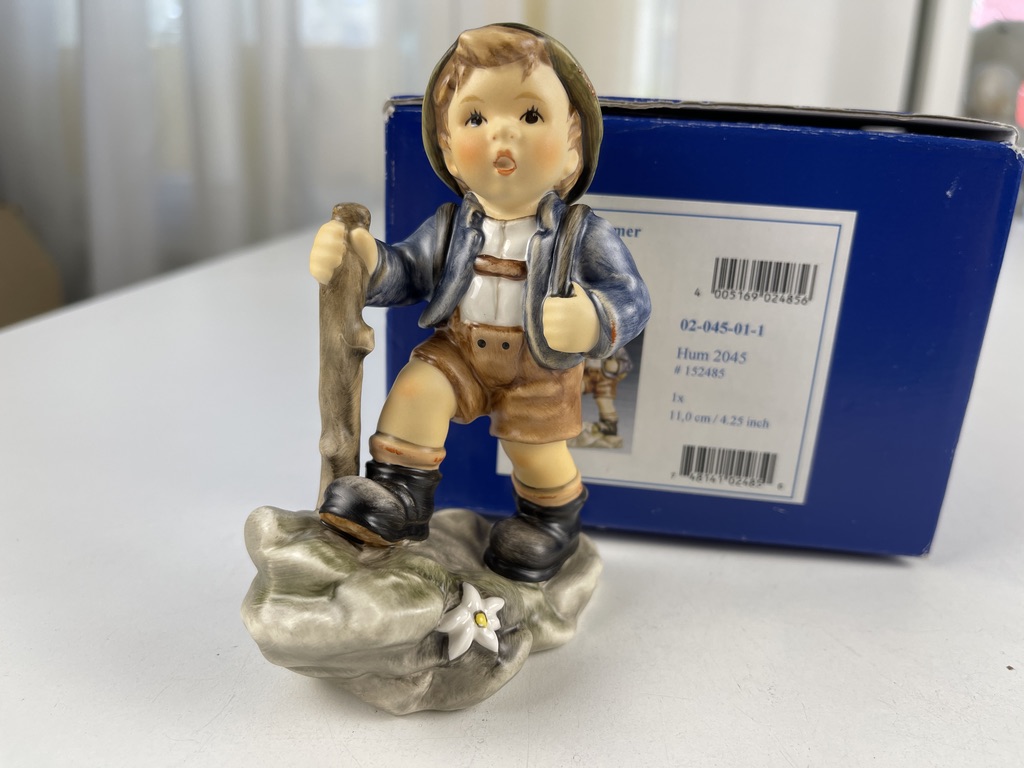 Hummel Figur 2045 Gipfelstürmer 11 cm. 1 Wahl, Top Zustand OVP