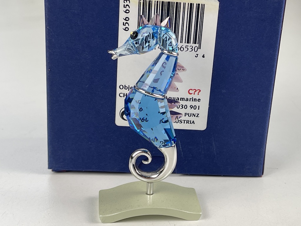 Swarovski Figur 656653 Seepferdchen Chipili 7,5 cm. Mit OVP + Zertifikat. Top Zustand