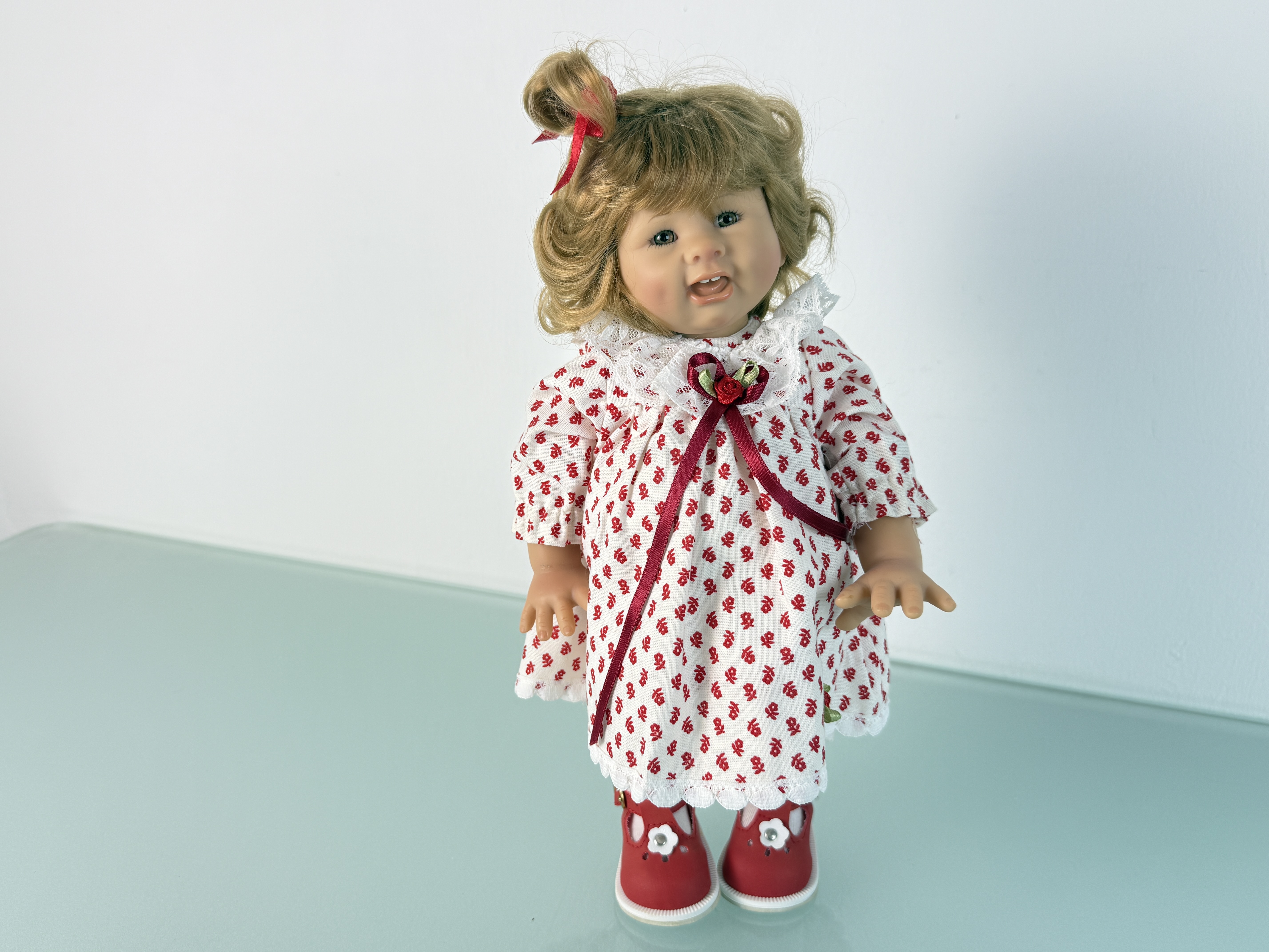 Künstlerpuppe Rosemarie Anna Müller Puppe 29 cm. Top Zustand