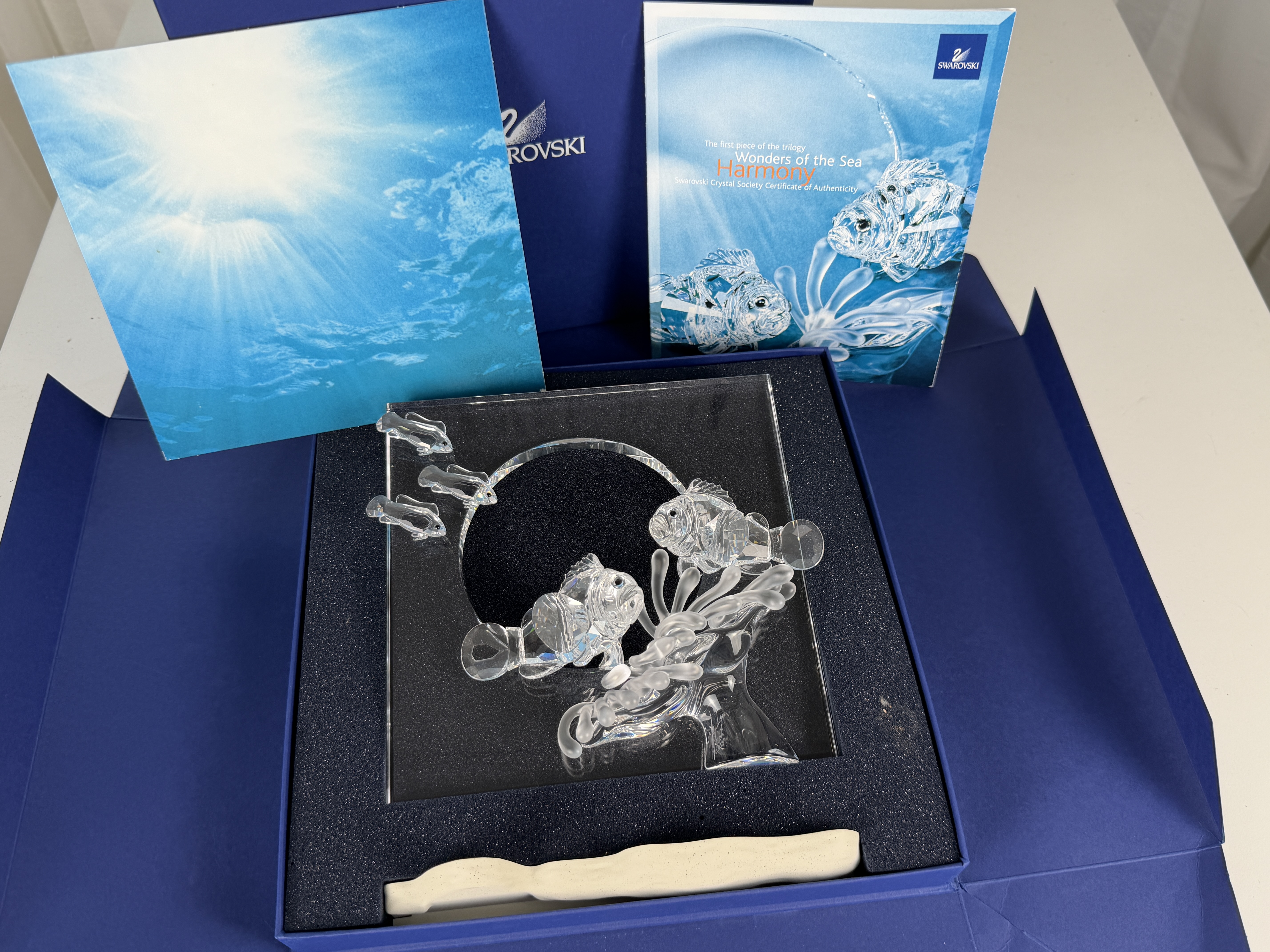 Swarovski Figur 681823 Wonders of the Sea Harmony 20 cm Ovp & Zertifikat. Top Zustand 